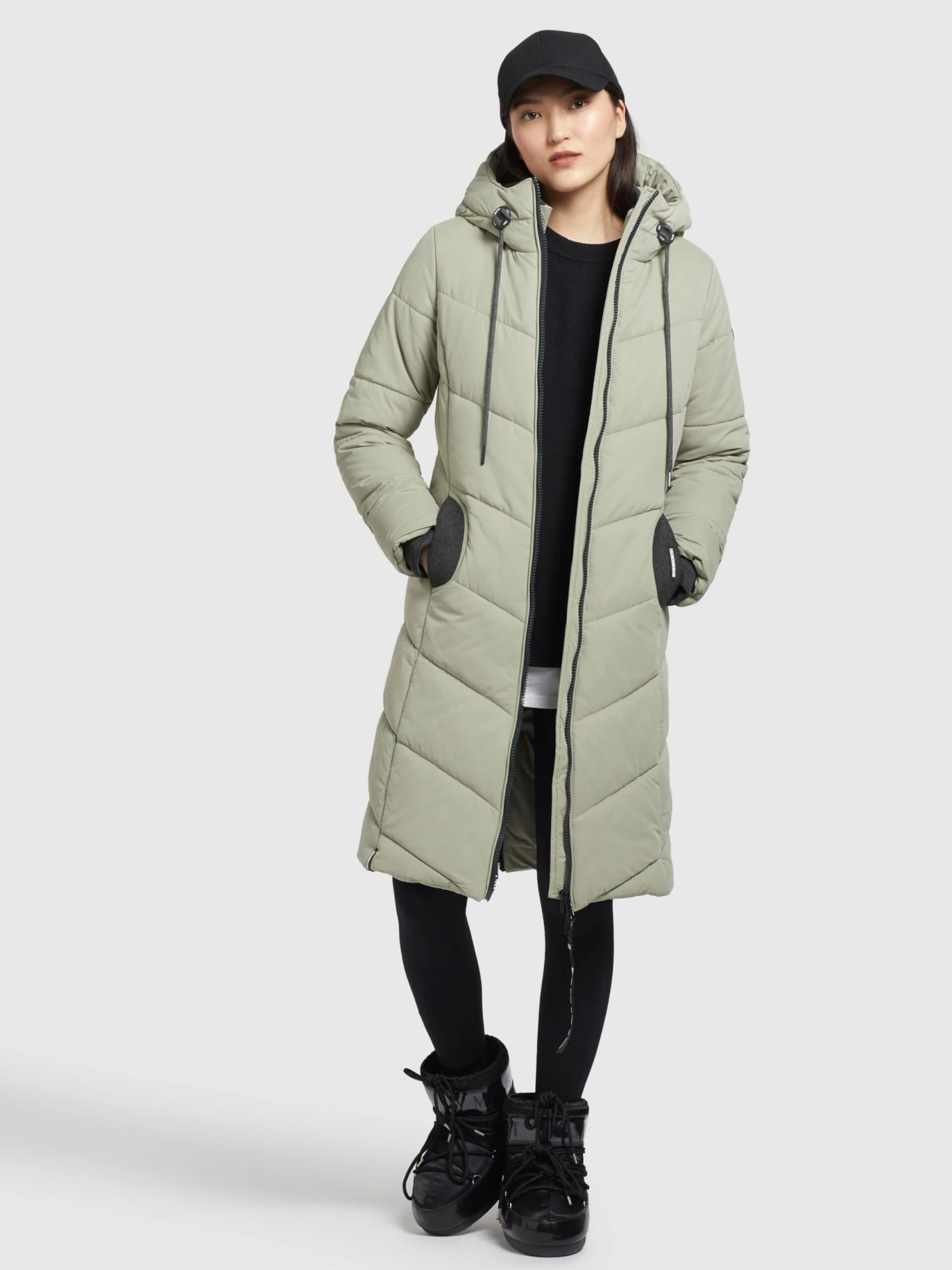 Khujo Manteaux Dhiver Manteau D’hiver Aribay 3 Femme Vert Pastel 6 Khujo Manteaux Dhiver Manteau D’hiver Aribay 3 Femme Vert Pastel - Image 6