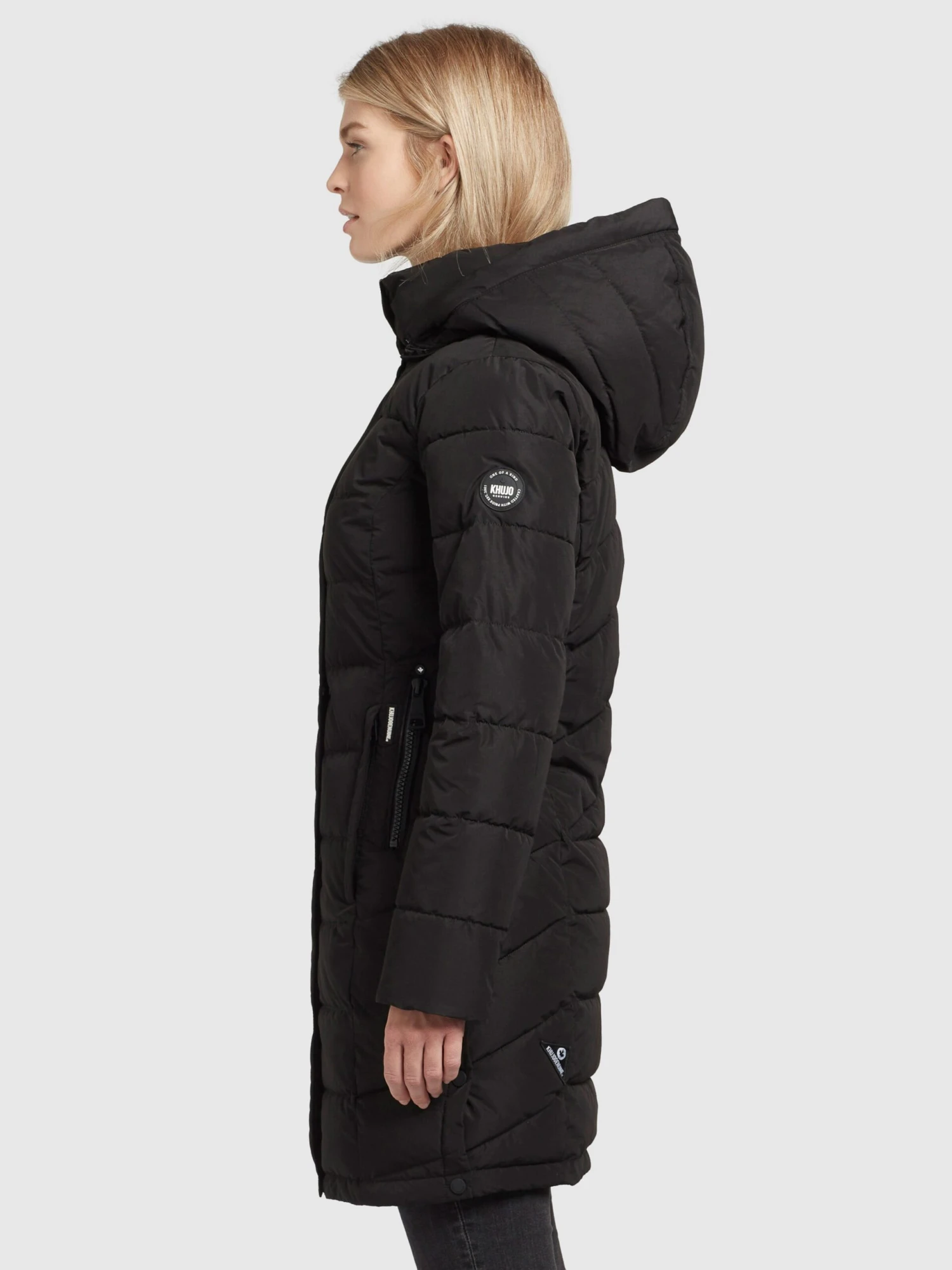 Khujo Manteaux Dhiver Manteau D’hiver Delinas Femme Noir 5 Khujo Manteaux Dhiver Manteau D’hiver Delinas Femme Noir - Image 5