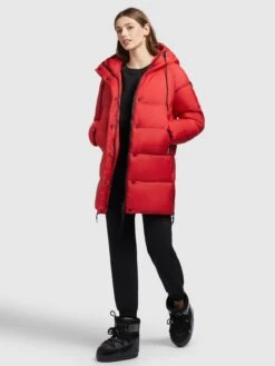 Khujo Vestes Dhiver Veste D’hiver Franee Femme Rouge 13 Khujo Vestes Dhiver Veste D’hiver Franee Femme Rouge -Khujo Boutique 47300921af6e7ca6dca5516708909cc0
