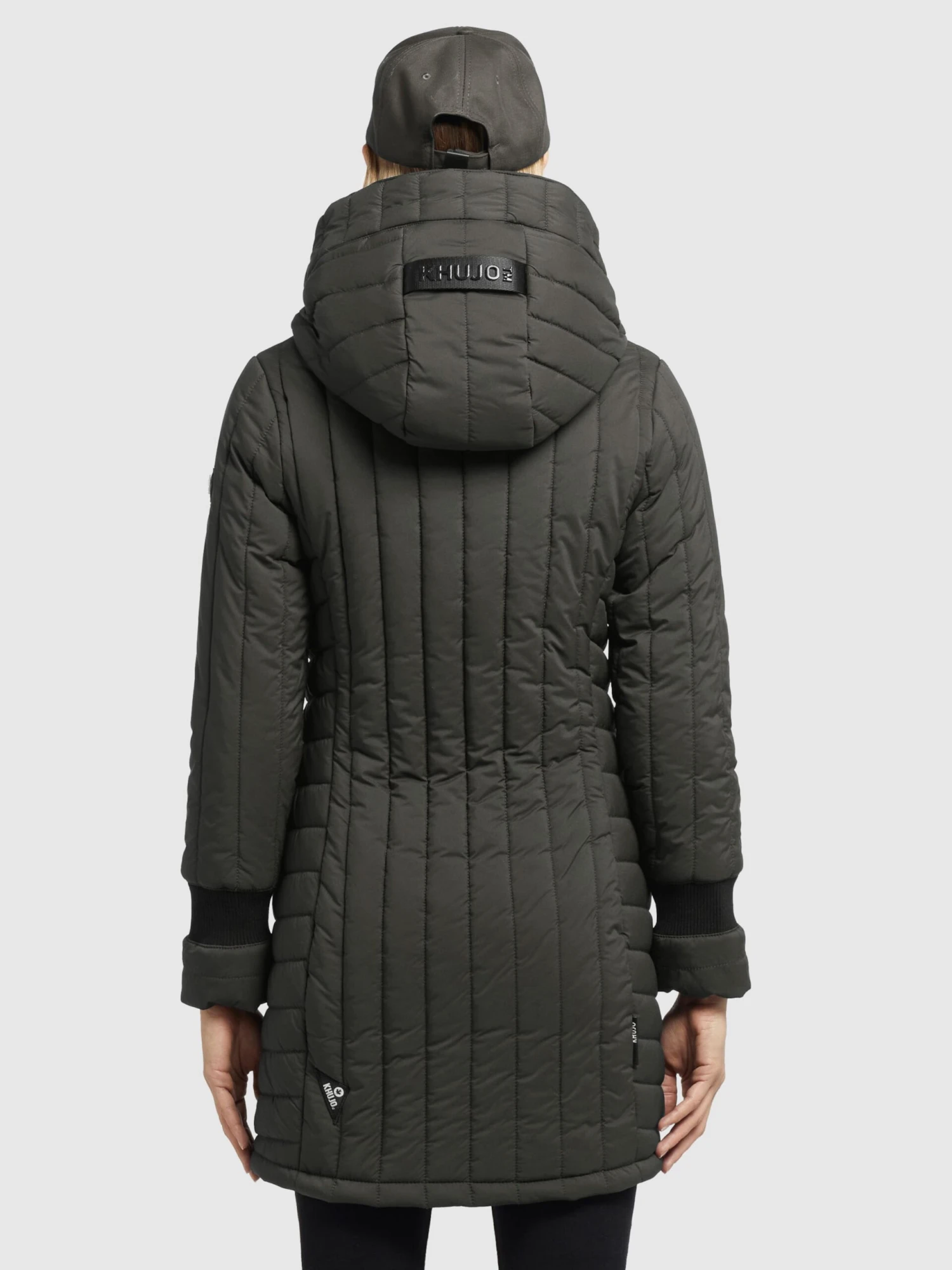 Khujo Vestes Dhiver Veste D’hiver Jerry Femme Olive 4 Khujo Vestes Dhiver Veste D’hiver Jerry Femme Olive - Image 4