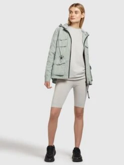 Khujo Vestes De Mi-saison Veste Mi-saison FLAMES Femme Vert Pastel 10 Khujo Vestes De Mi-saison Veste Mi-saison FLAMES Femme Vert Pastel -Khujo Boutique 4768b0e78b94a3e81b00bb6ad59a7b94