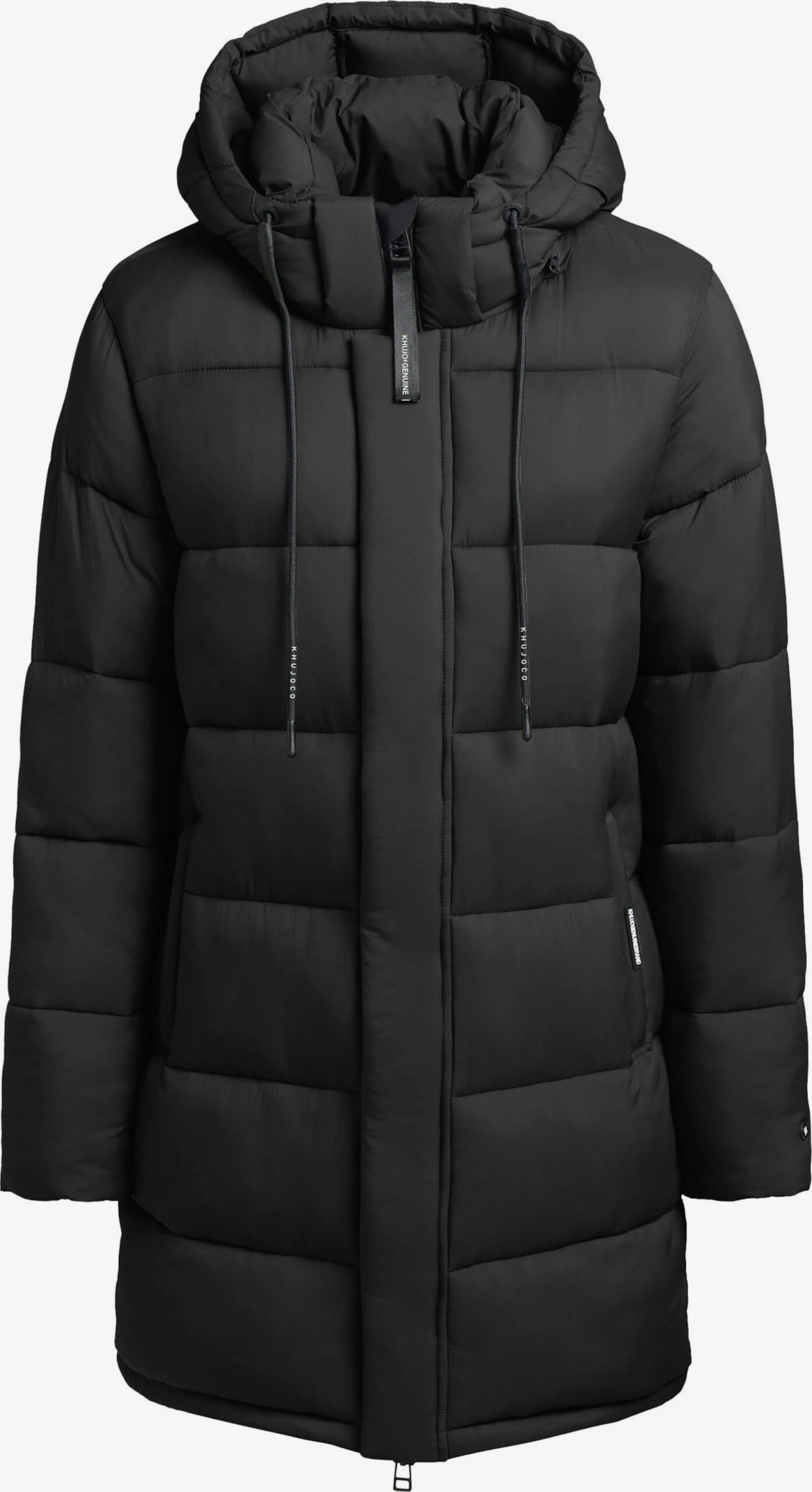 Khujo Manteaux Dhiver Manteau D’hiver Word Femme Noir 1 Khujo Manteaux Dhiver Manteau D’hiver Word Femme Noir