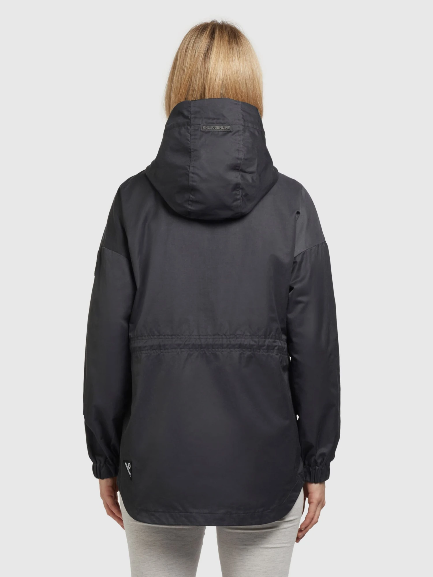 Khujo Vestes De Mi-saison Veste Mi-saison PRAYATA Femme Gris Foncé 4 Khujo Vestes De Mi-saison Veste Mi-saison PRAYATA Femme Gris Foncé - Image 4