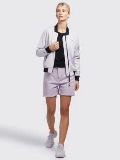 Khujo Vestes De Mi-saison Veste Mi-saison Stence2 Femme Lilas -Khujo Boutique 47ce659e8beb2884be128562c57edac8