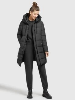 Khujo Manteaux Dhiver Manteau D’hiver Youma Femme Noir 13 Khujo Manteaux Dhiver Manteau D’hiver Youma Femme Noir -Khujo Boutique 4835f636bd3feccbaff6b11e8db40481