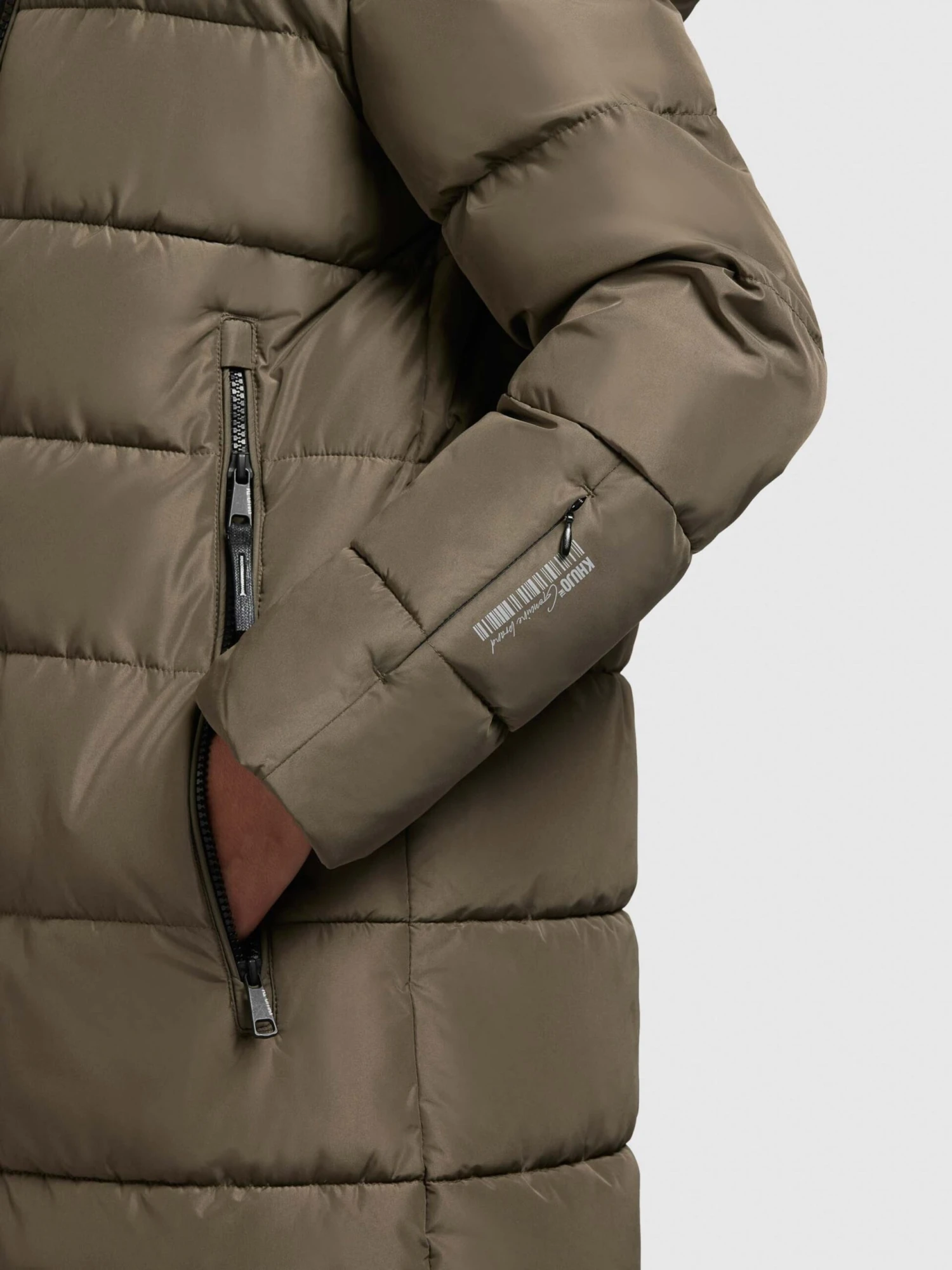 Khujo Manteaux Dhiver Manteau D’hiver Jilias 3 Femme Kaki 8 Khujo Manteaux Dhiver Manteau D’hiver Jilias 3 Femme Kaki - Image 8