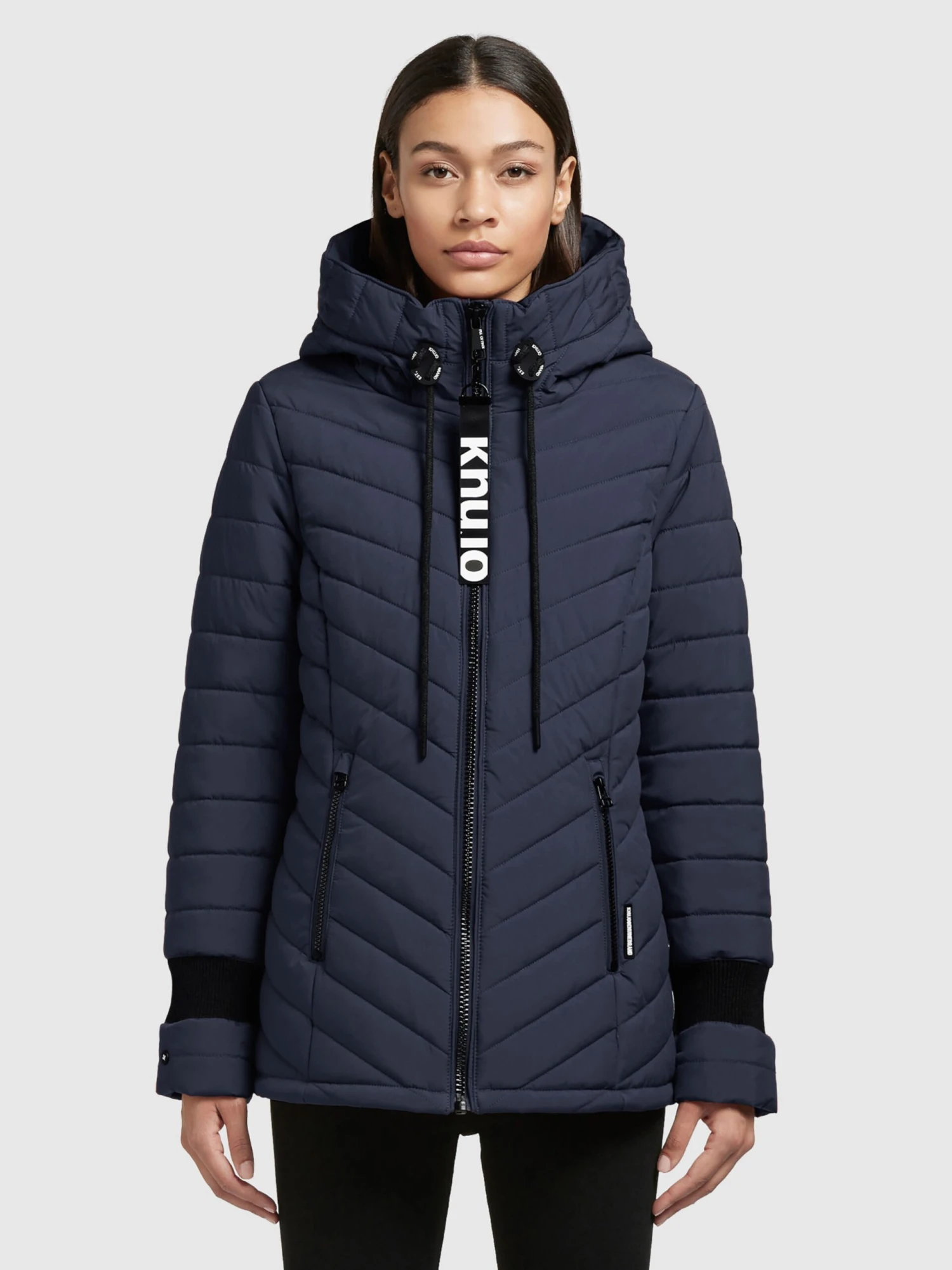 Khujo Vestes Dhiver Veste D’hiver Patt Femme Bleu Foncé 2 Khujo Vestes Dhiver Veste D’hiver Patt Femme Bleu Foncé - Image 2