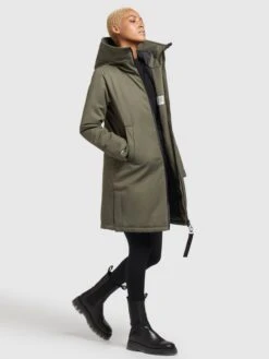 Khujo Manteaux De Mi-saison Manteau Mi-saison LISAD Femme Kaki 13 Khujo Manteaux De Mi-saison Manteau Mi-saison LISAD Femme Kaki -Khujo Boutique 4a0307c7c77e5be0eb39b63e6c318b2d