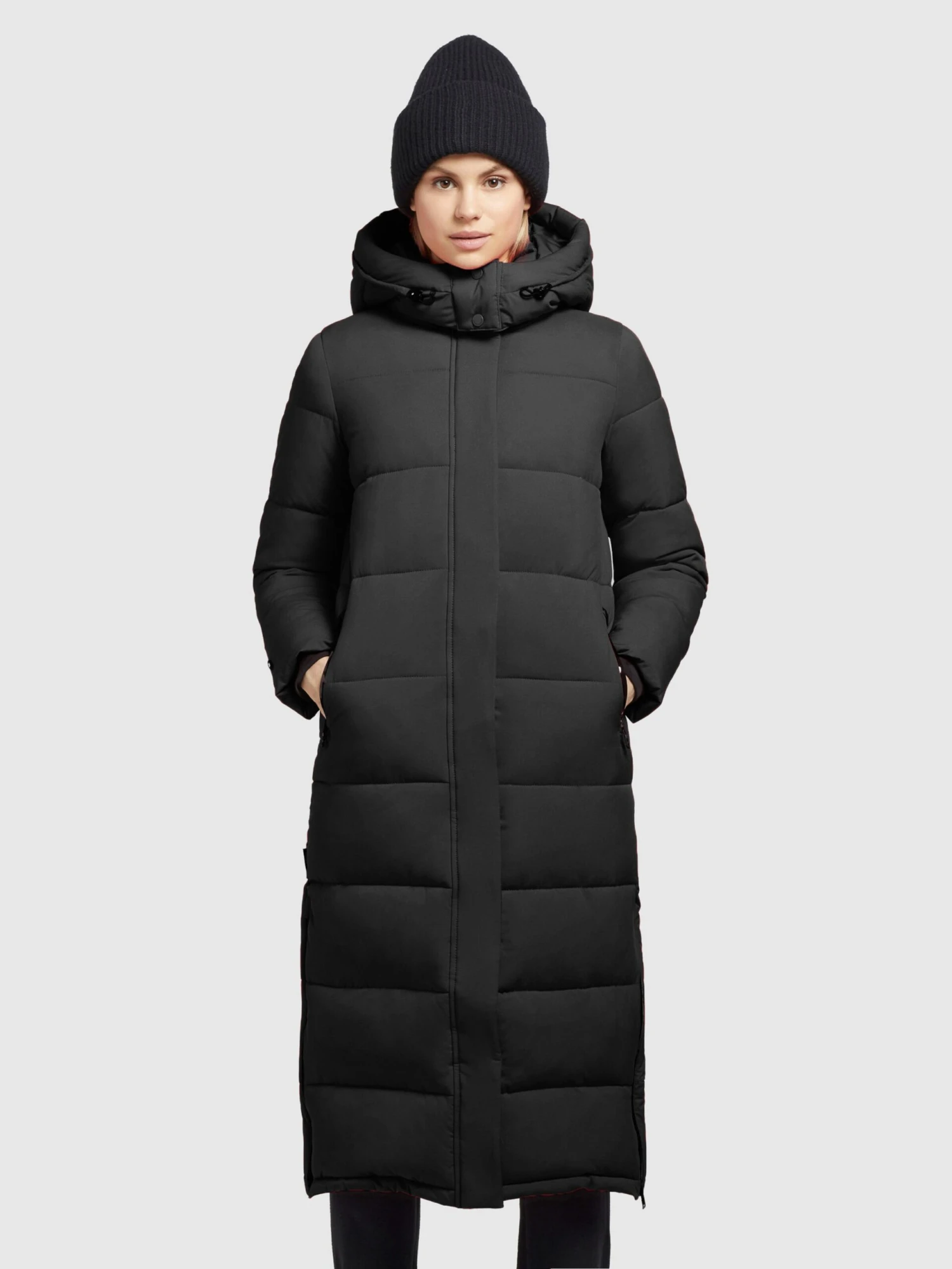 Khujo Manteaux Dhiver Manteau D’hiver EMORIA MATT Femme Noir 2 Khujo Manteaux Dhiver Manteau D’hiver EMORIA MATT Femme Noir - Image 2