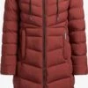 Khujo Manteaux Dhiver Manteau D’hiver Ingram Femme Rouge Rouille
