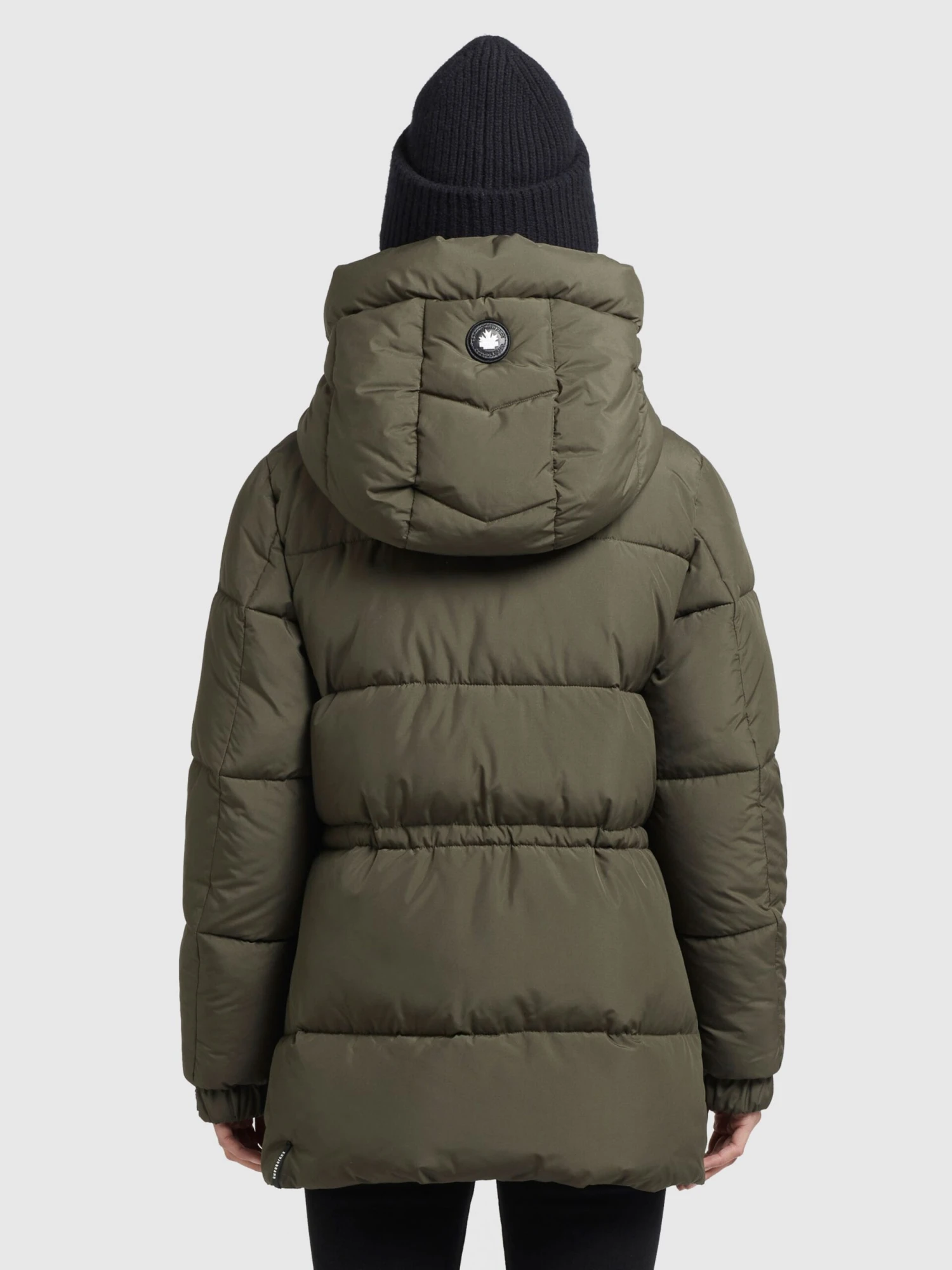 Khujo Vestes Dhiver Veste D’hiver Leviani Femme Vert Foncé 4 Khujo Vestes Dhiver Veste D’hiver Leviani Femme Vert Foncé - Image 4