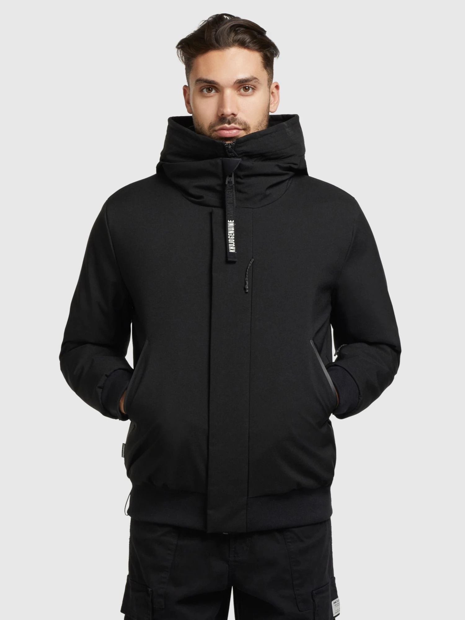 Khujo Vestes Dhiver Veste D’hiver Wayer Homme Noir 2 Khujo Vestes Dhiver Veste D’hiver Wayer Homme Noir - Image 2