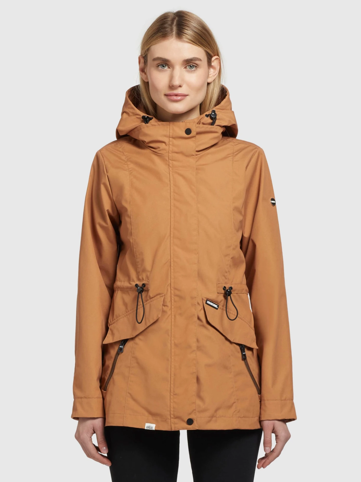 Khujo Parkas Parka Mi-saison FELINA Femme Camel 7 Khujo Parkas Parka Mi-saison FELINA Femme Camel - Image 7