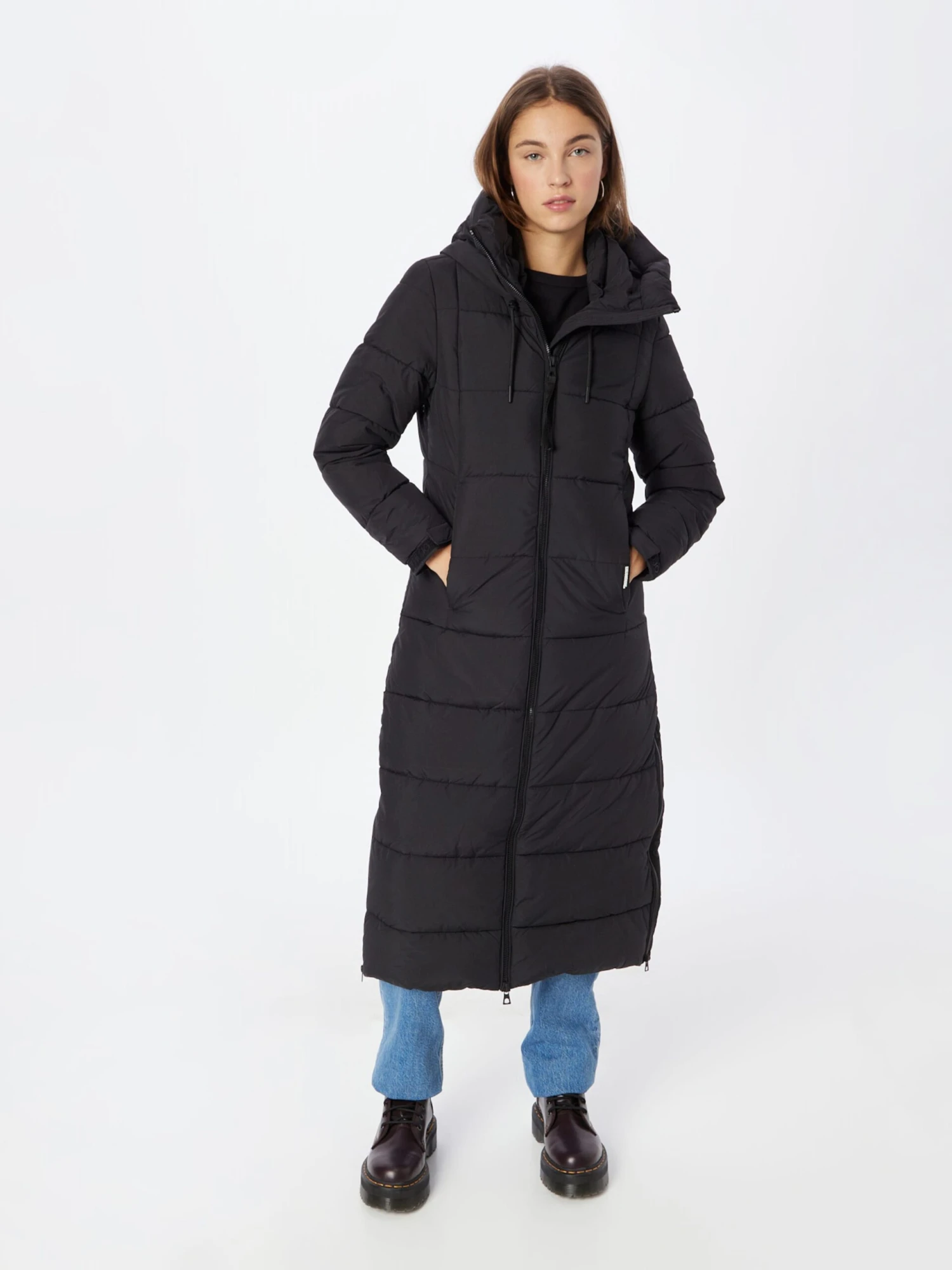Khujo Manteaux Dhiver Manteau D’hiver Deria Femme Noir 2 Khujo Manteaux Dhiver Manteau D’hiver Deria Femme Noir - Image 2