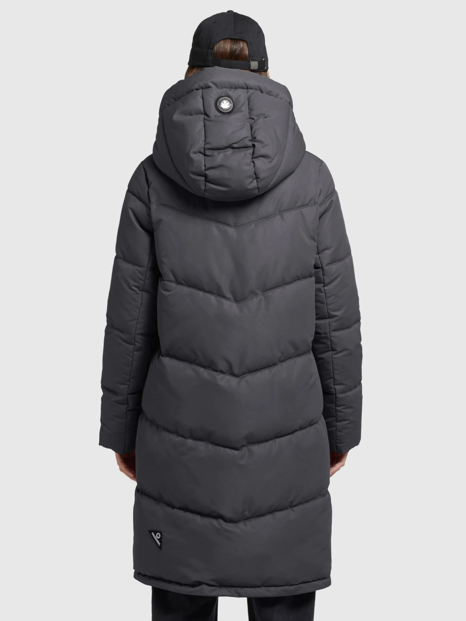 Khujo Manteaux Dhiver Manteau D’hiver Limetta Femme Graphite 4 Khujo Manteaux Dhiver Manteau D’hiver Limetta Femme Graphite - Image 4