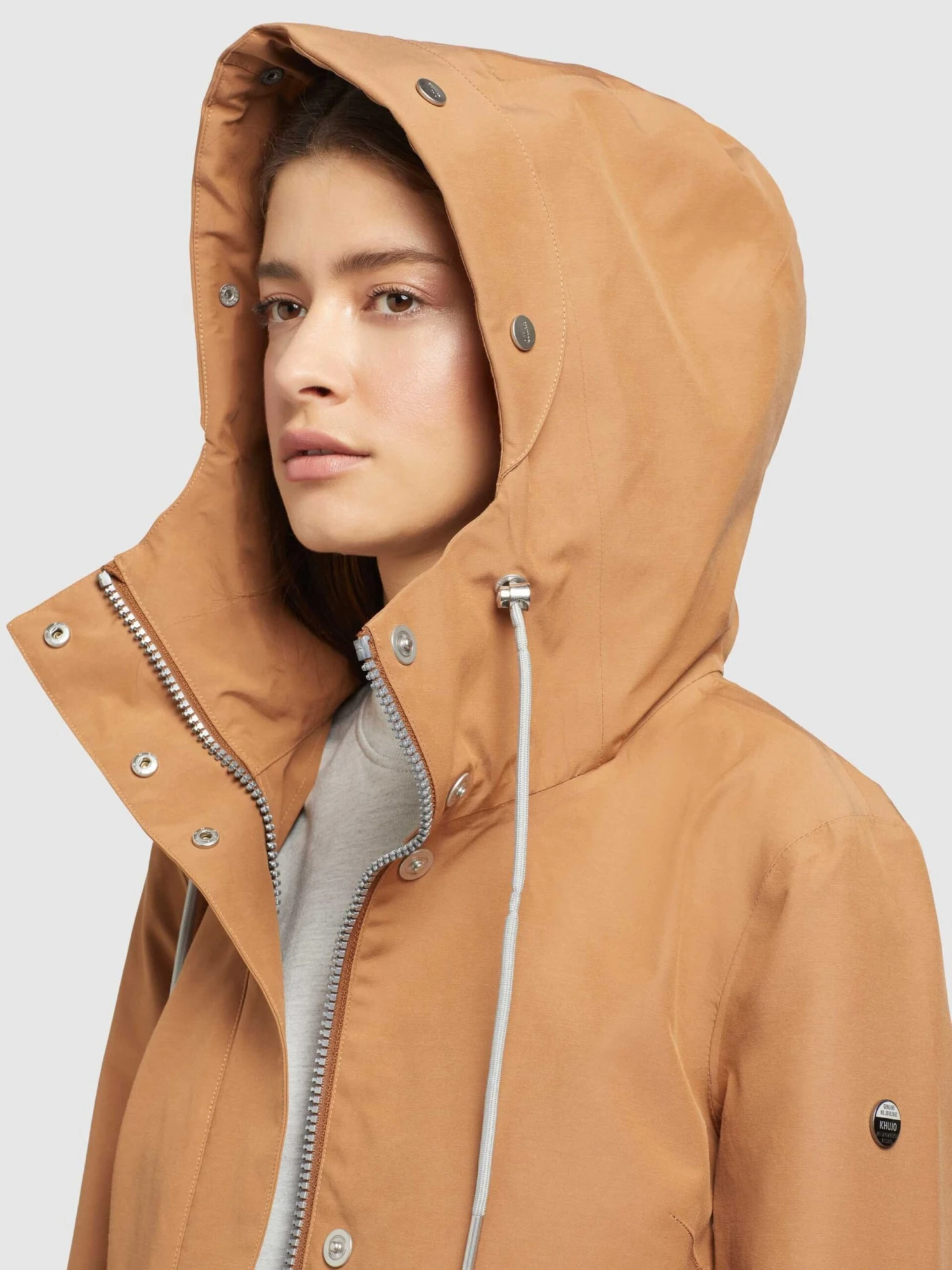 Khujo Manteaux De Mi-saison Manteau Mi-saison Artisa Femme Beige 7 Khujo Manteaux De Mi-saison Manteau Mi-saison Artisa Femme Beige - Image 7