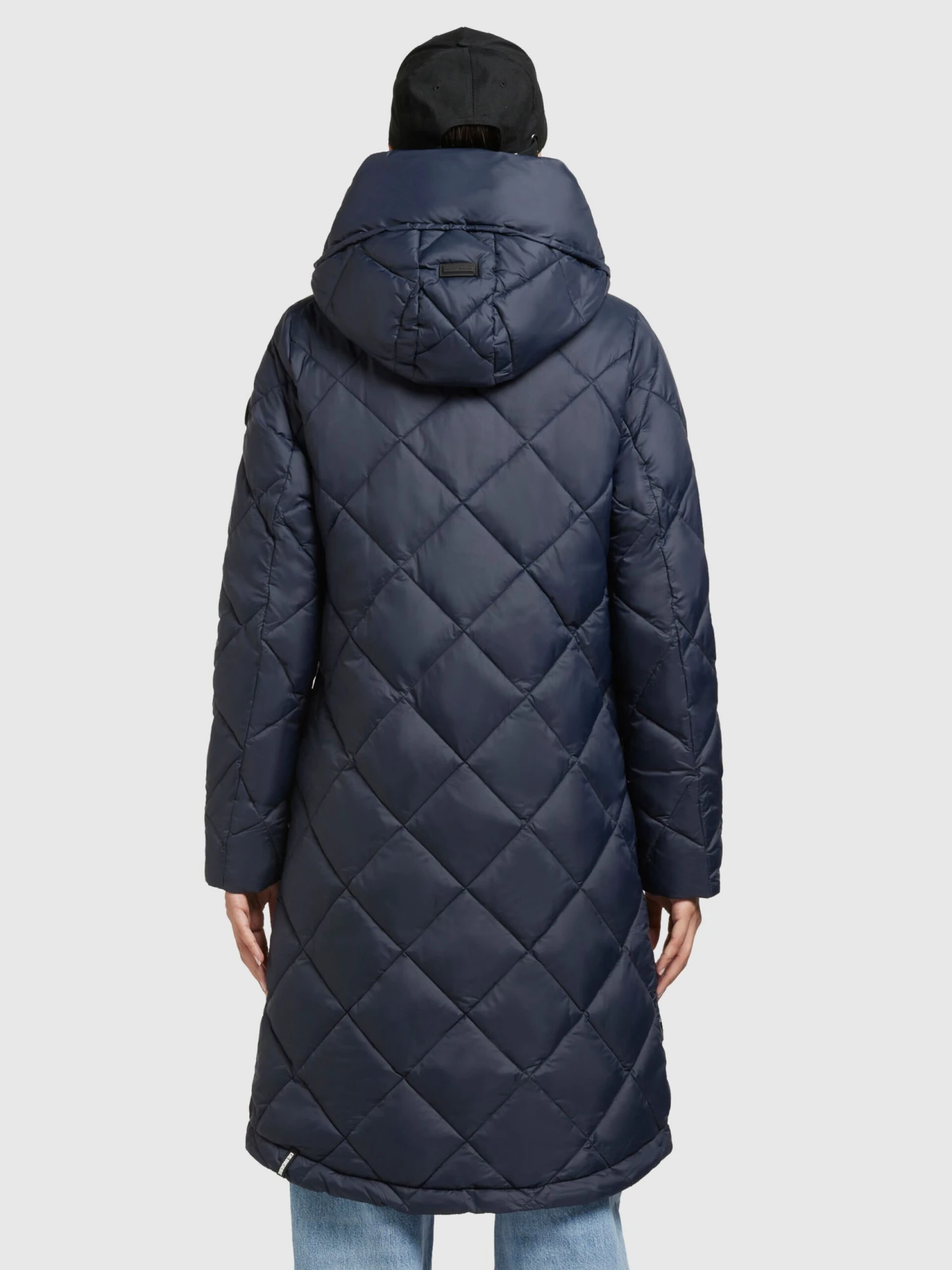 Khujo Manteaux De Mi-saison Manteau Mi-saison Zarita Femme Bleu Foncé 4 Khujo Manteaux De Mi-saison Manteau Mi-saison Zarita Femme Bleu Foncé - Image 4