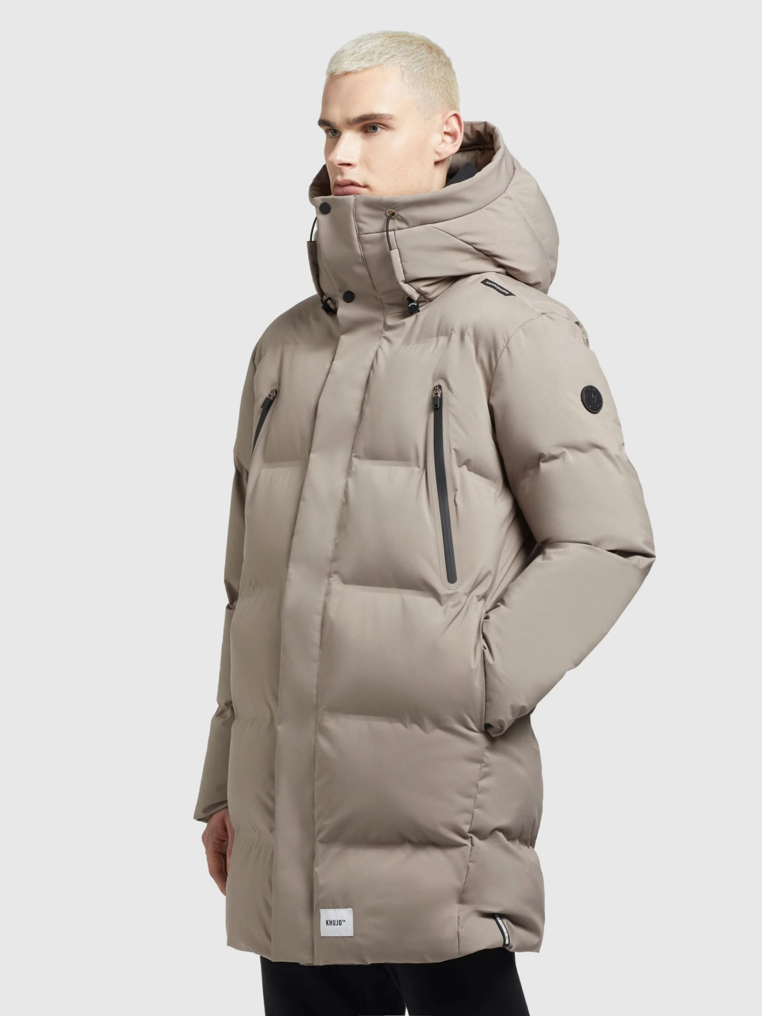 Khujo Vestes Dhiver Veste D’hiver Clide Homme Taupe 5 Khujo Vestes Dhiver Veste D’hiver Clide Homme Taupe - Image 5
