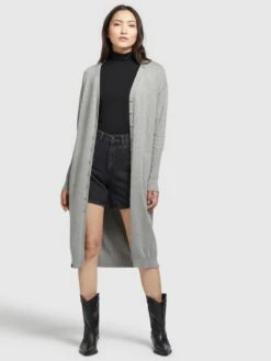 Khujo Gilets Cardigan Elina Femme Gris 10 Khujo Gilets Cardigan Elina Femme Gris -Khujo Boutique 4fc9c2b5ad387c93d65c1ff2d606eac9