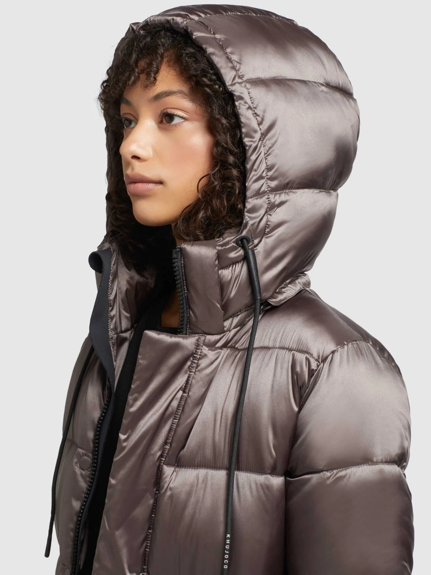 Khujo Manteaux Dhiver Manteau D’hiver Julina Femme Taupe 7 Khujo Manteaux Dhiver Manteau D’hiver Julina Femme Taupe - Image 7