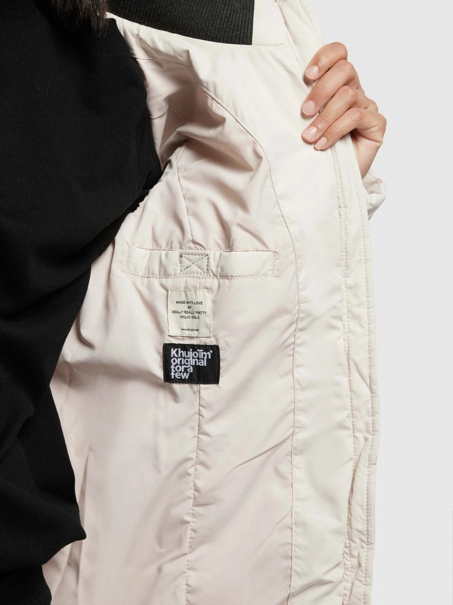 Khujo Vestes De Mi-saison Veste Mi-saison Tweety Femme Blanc Cassé 8 Khujo Vestes De Mi-saison Veste Mi-saison Tweety Femme Blanc Cassé - Image 8