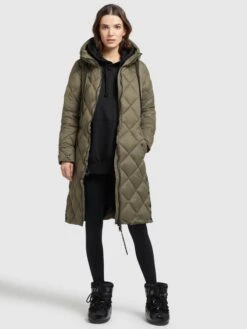 Khujo Manteaux Dhiver Manteau D’hiver LENNJA Femme Kaki 10 Khujo Manteaux Dhiver Manteau D’hiver LENNJA Femme Kaki -Khujo Boutique 5253c1c58cb447742e9259bed0688968