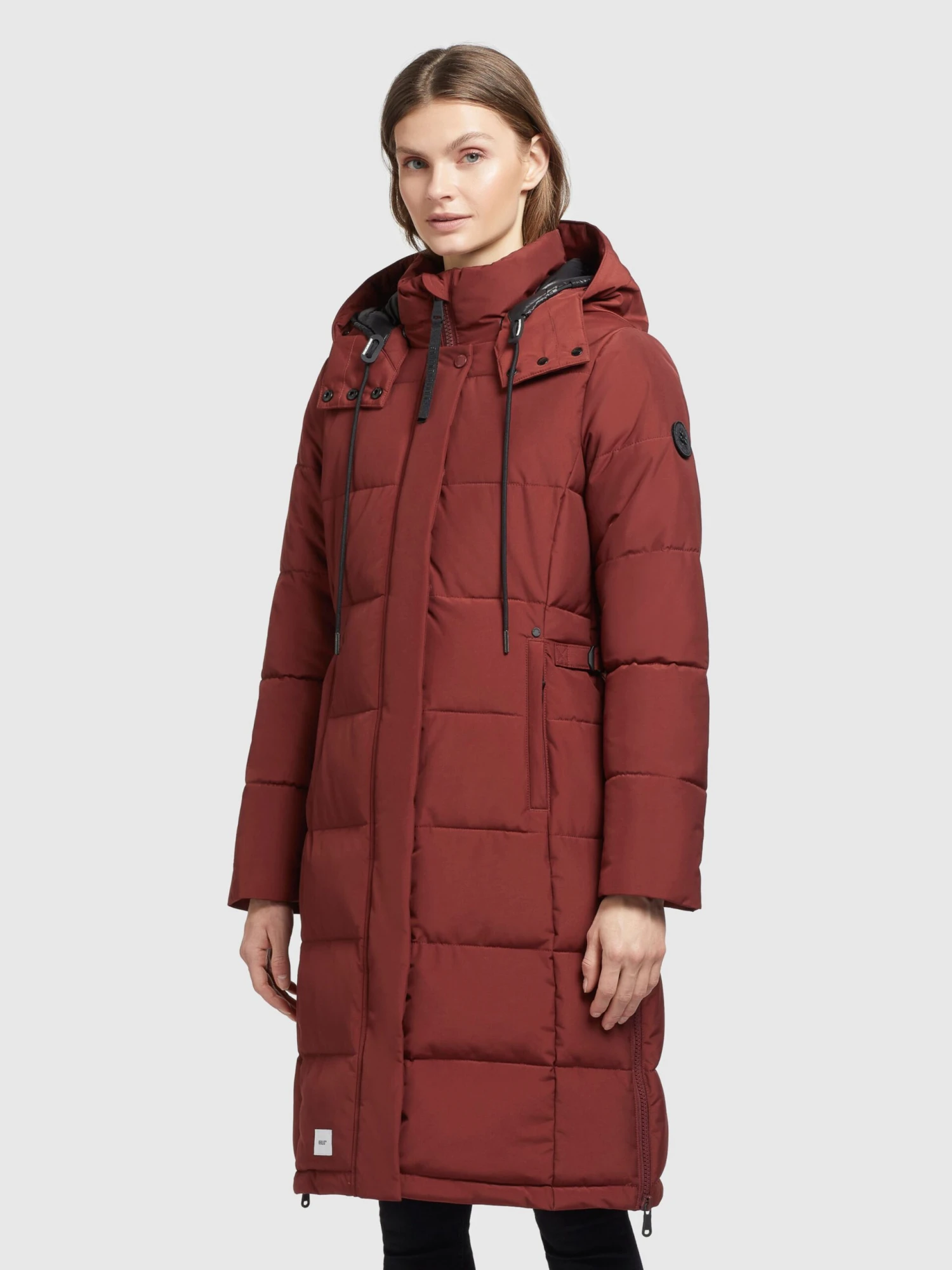 Khujo Manteaux Dhiver Manteau D’hiver Cliv Femme Rouge Rouille 5 Khujo Manteaux Dhiver Manteau D’hiver Cliv Femme Rouge Rouille - Image 5