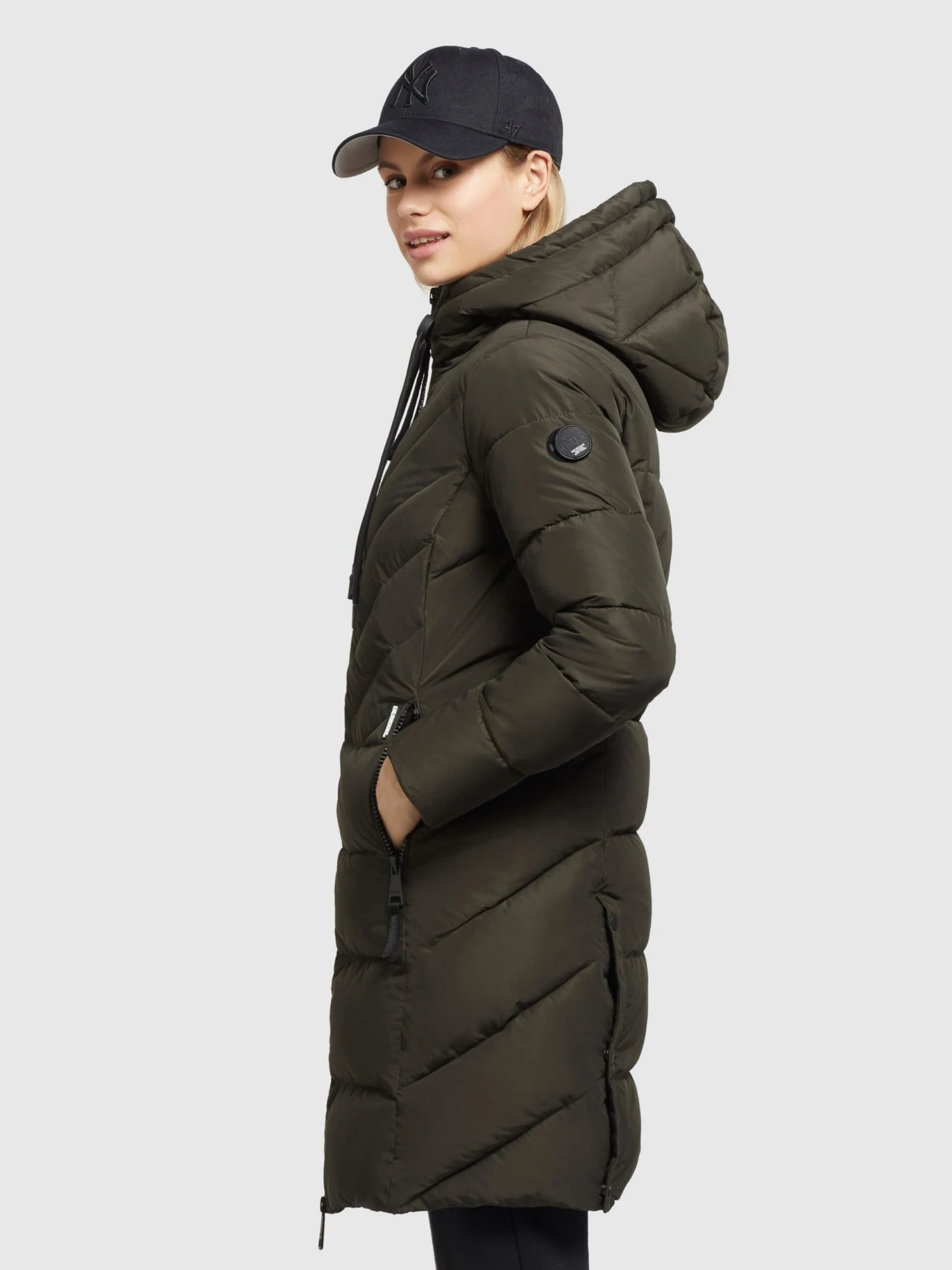 Khujo Manteaux De Mi-saison Manteau Mi-saison Mugg Femme Olive 5 Khujo Manteaux De Mi-saison Manteau Mi-saison Mugg Femme Olive - Image 5
