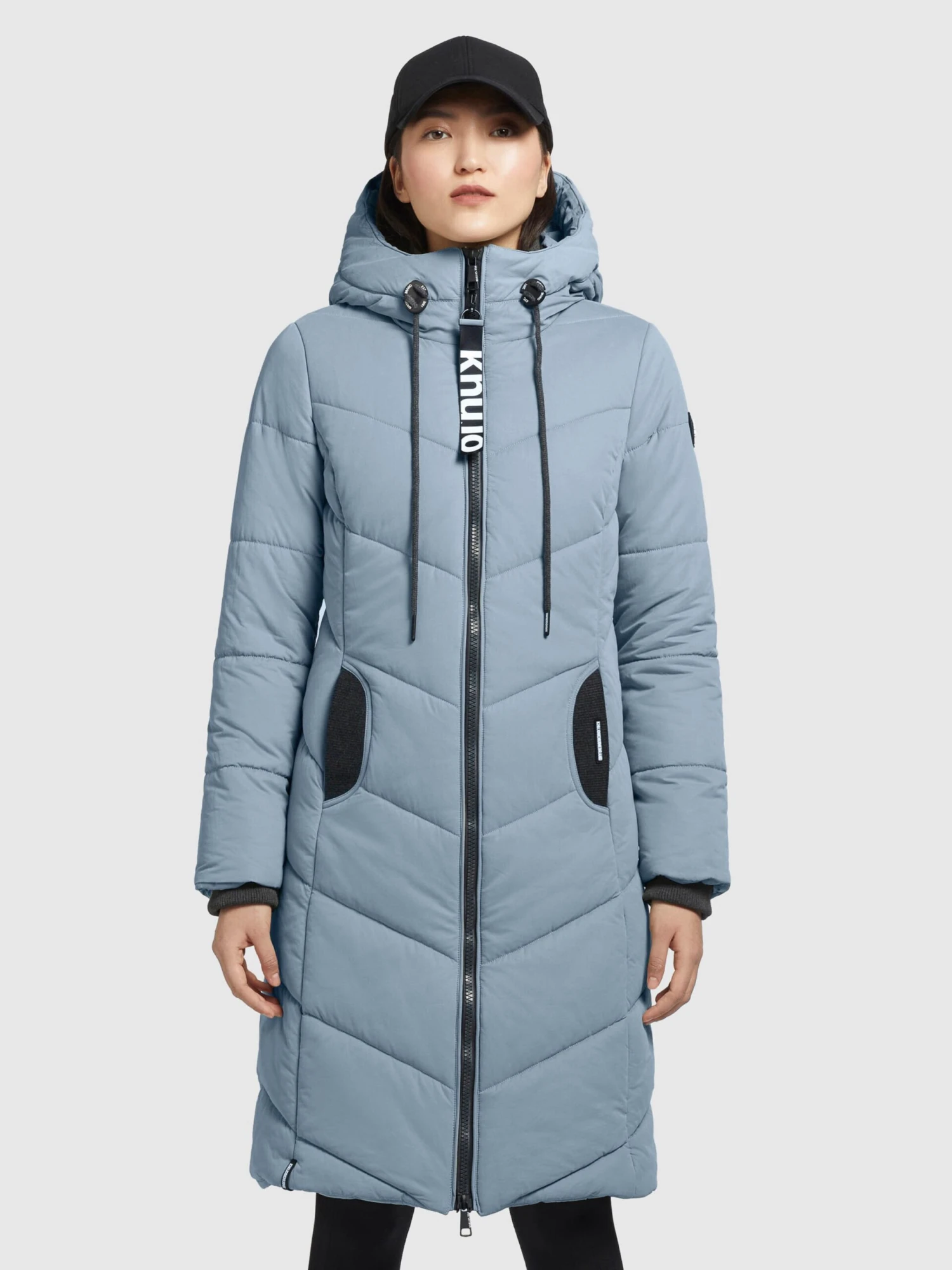 Khujo Manteaux Dhiver Manteau D’hiver Aribay 3 Femme Bleu-gris 2 Khujo Manteaux Dhiver Manteau D’hiver Aribay 3 Femme Bleu-gris - Image 2