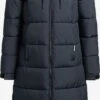 Khujo Manteaux Dhiver Manteau D’hiver Deria Femme Bleu Foncé