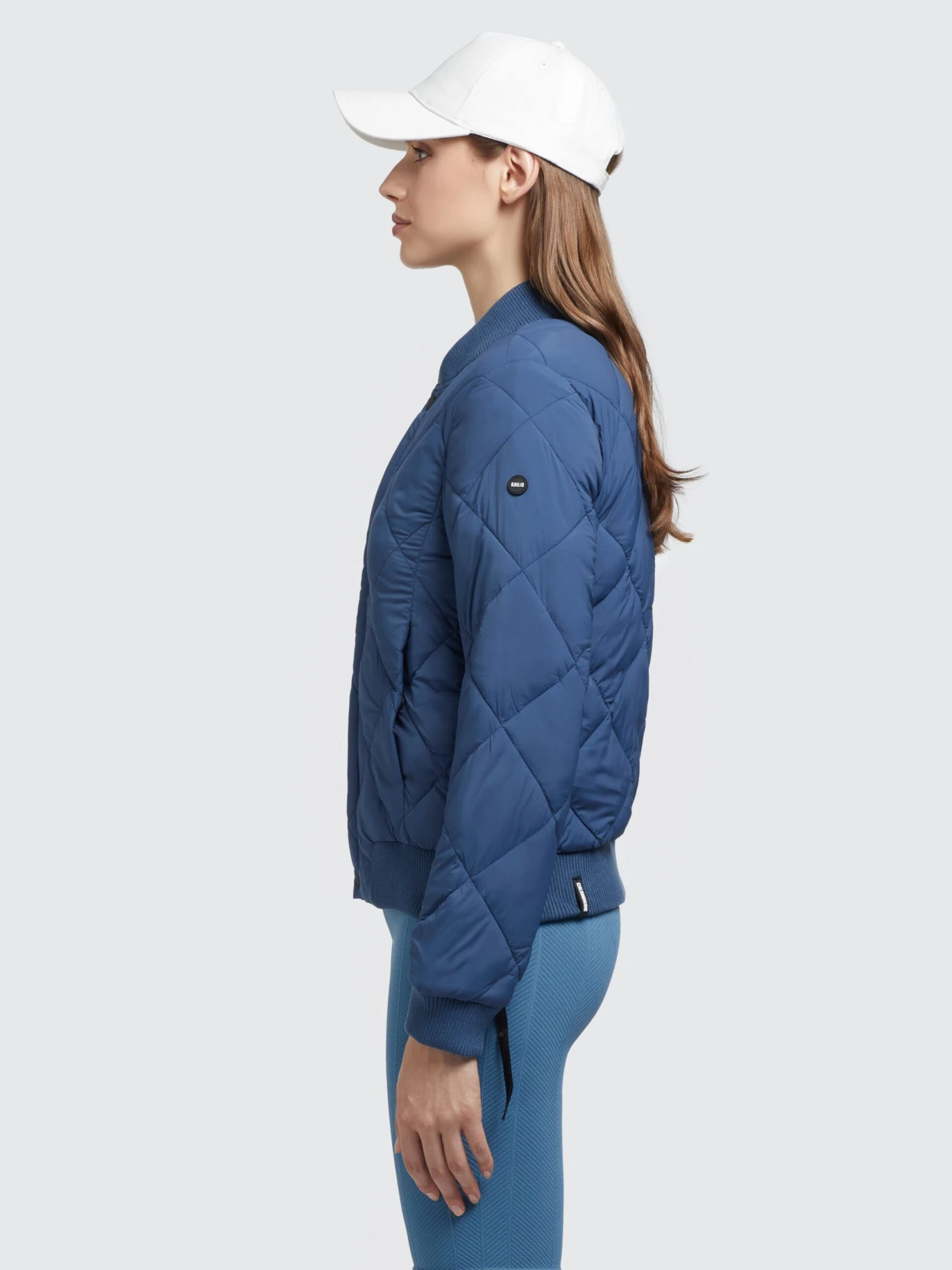 Khujo Vestes De Mi-saison Veste Mi-saison Leona Femme Bleu 5 Khujo Vestes De Mi-saison Veste Mi-saison Leona Femme Bleu - Image 5