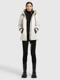 Khujo Vestes De Mi-saison Veste Mi-saison Tweety Femme Blanc Cassé 13 Khujo Vestes De Mi-saison Veste Mi-saison Tweety Femme Blanc Cassé -Khujo Boutique 541b2f93ef175501b1a4e73981006086