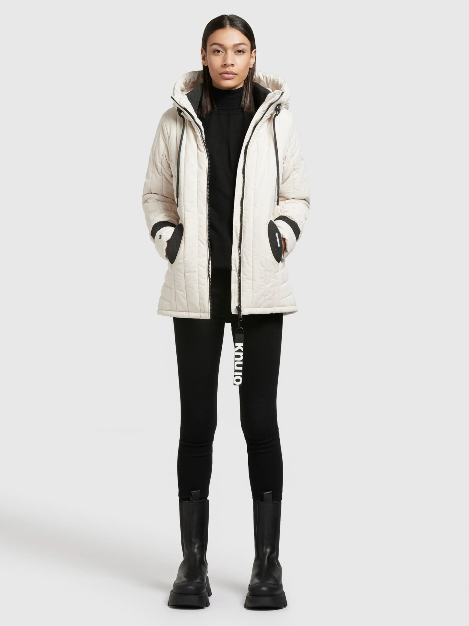 Khujo Vestes De Mi-saison Veste Mi-saison Tweety Femme Blanc Cassé 6 Khujo Vestes De Mi-saison Veste Mi-saison Tweety Femme Blanc Cassé - Image 6