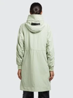 Khujo Manteaux De Mi-saison Manteau Mi-saison Silica Femme Vert Pastel -Khujo Boutique 548d3ca9f59d95563b499526277cad33