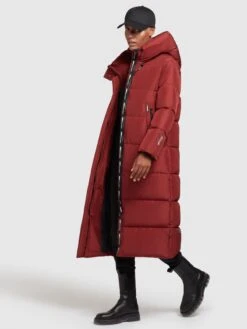 Khujo Manteaux Dhiver Manteau D’hiver Soulani Femme Rouge Rouille 10 Khujo Manteaux Dhiver Manteau D’hiver Soulani Femme Rouge Rouille -Khujo Boutique 5497da8149261a8798cd0a5a446bc596