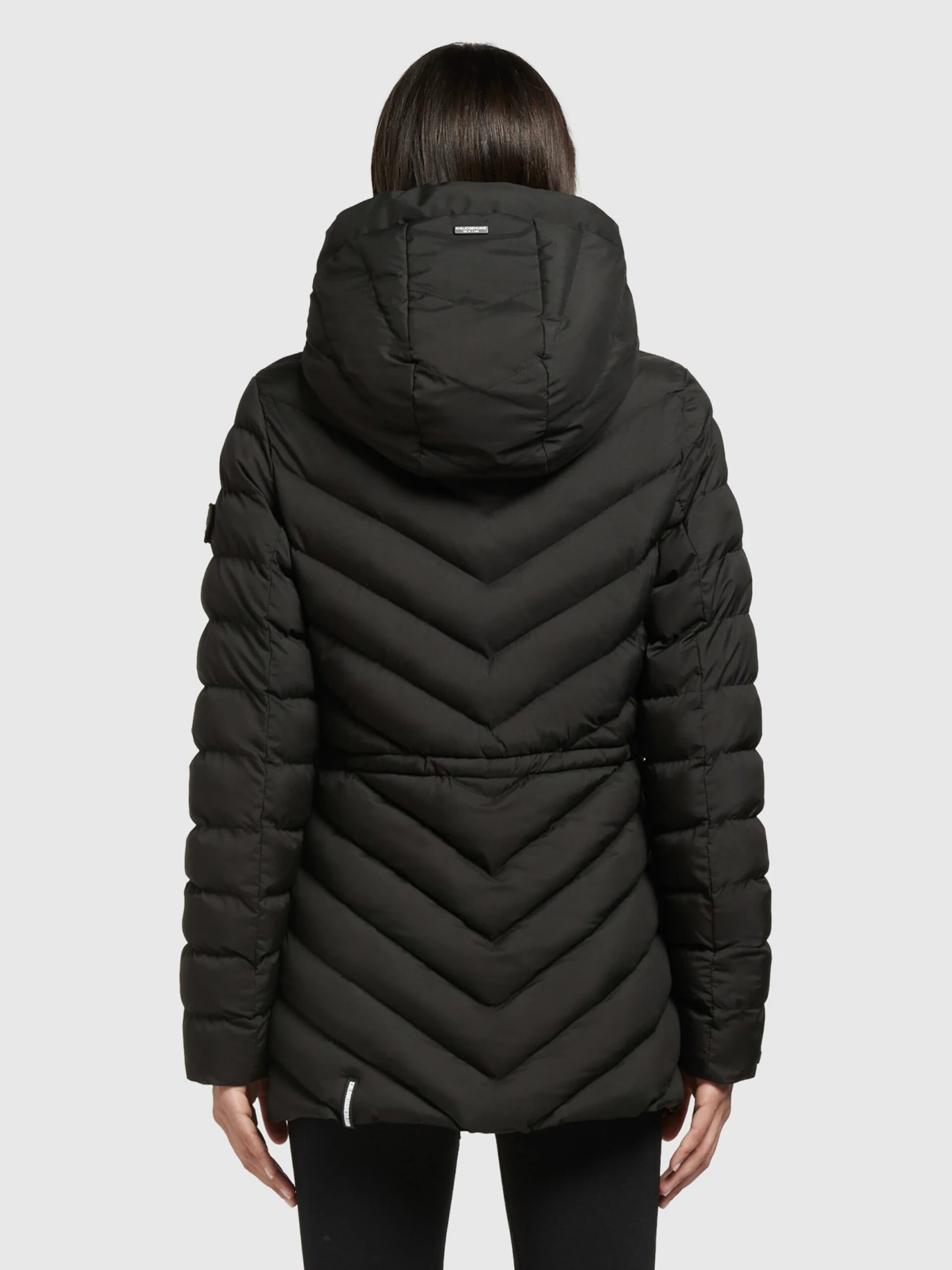 Khujo Vestes De Mi-saison Veste Mi-saison Noomi Femme Noir 4 Khujo Vestes De Mi-saison Veste Mi-saison Noomi Femme Noir - Image 4
