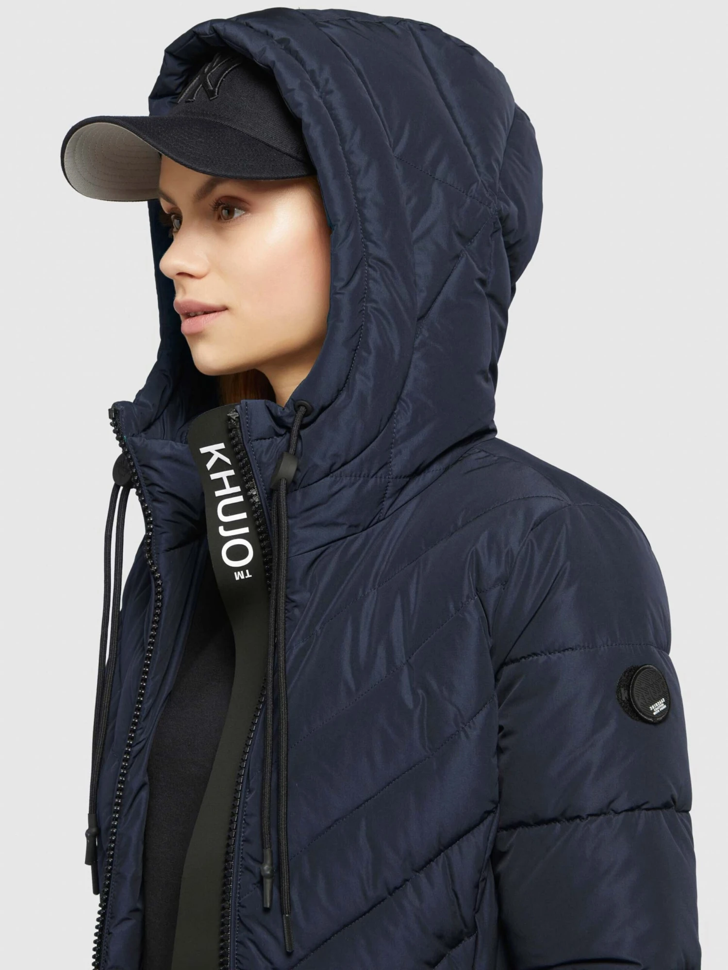 Khujo Manteaux De Mi-saison Manteau Mi-saison Mugg Femme Bleu Marine 7 Khujo Manteaux De Mi-saison Manteau Mi-saison Mugg Femme Bleu Marine - Image 7