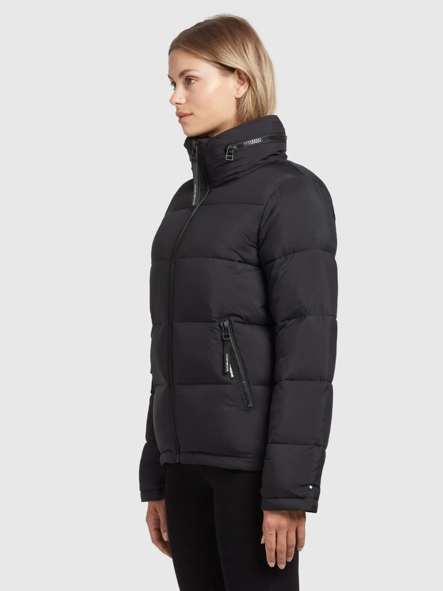 Khujo Vestes Dhiver Veste D’hiver Blondie Matt Femme Noir 5 Khujo Vestes Dhiver Veste D’hiver Blondie Matt Femme Noir - Image 5