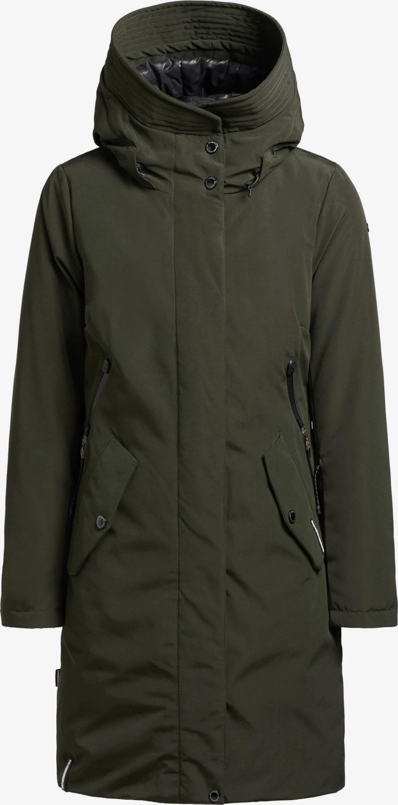 Khujo Manteaux Dhiver Manteau D’hiver Charlyn 3 Femme Kaki 1 Khujo Manteaux Dhiver Manteau D’hiver Charlyn 3 Femme Kaki