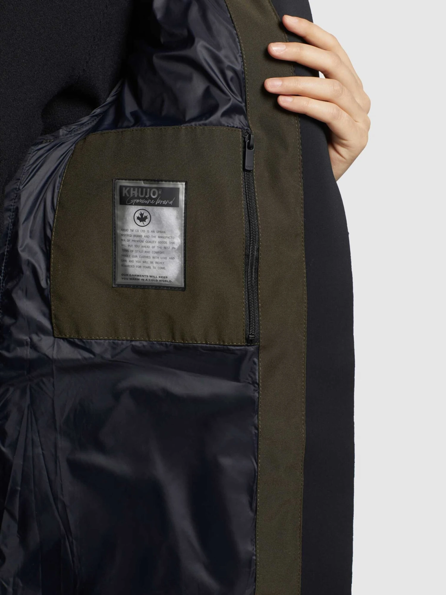Khujo Manteaux Courts Manteau D’hiver Mats Femme Vert Foncé 8 Khujo Manteaux Courts Manteau D’hiver Mats Femme Vert Foncé - Image 8