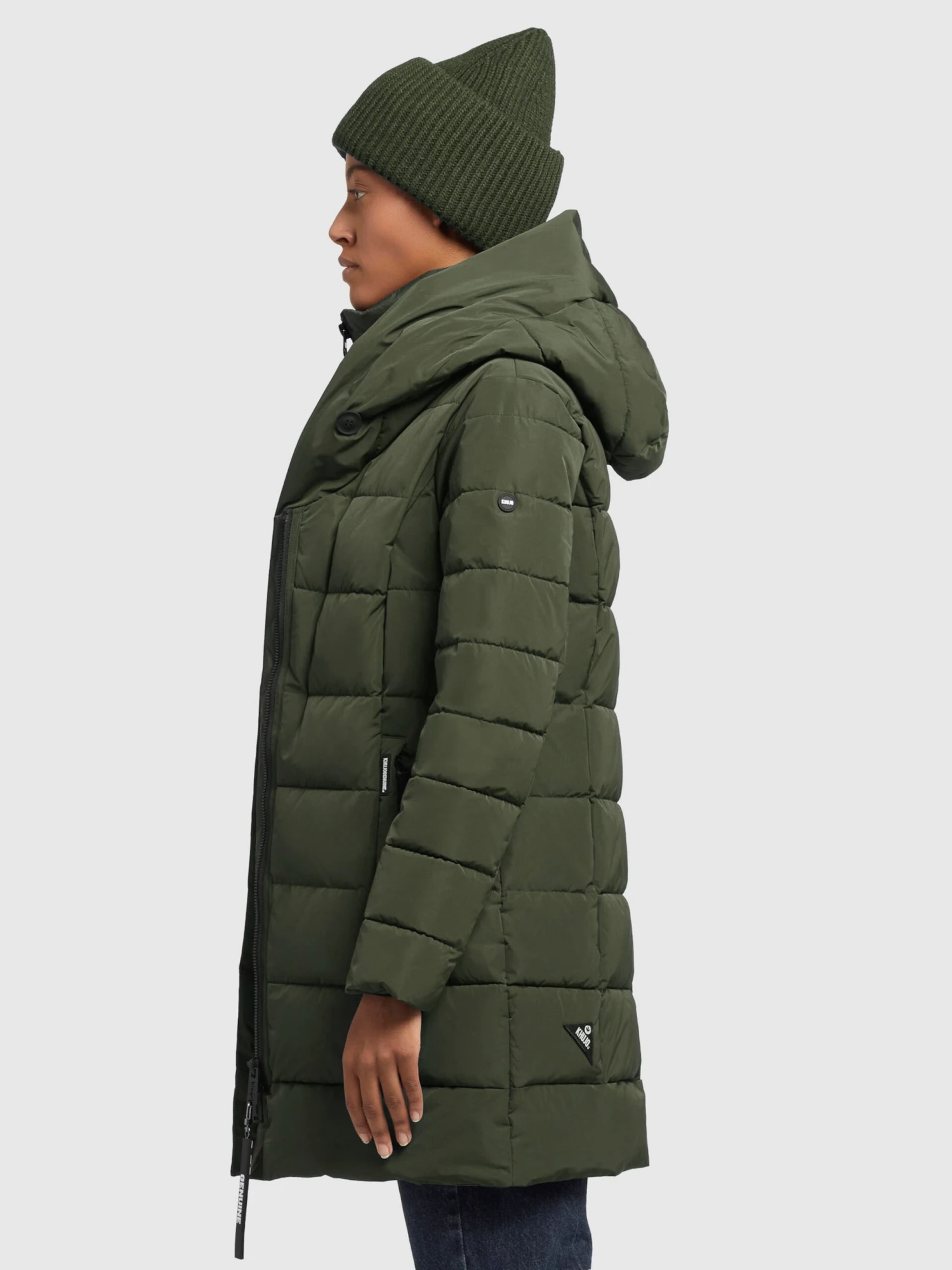 Khujo Manteaux Courts Manteau D’hiver Floyt Femme Olive 5 Khujo Manteaux Courts Manteau D’hiver Floyt Femme Olive - Image 5