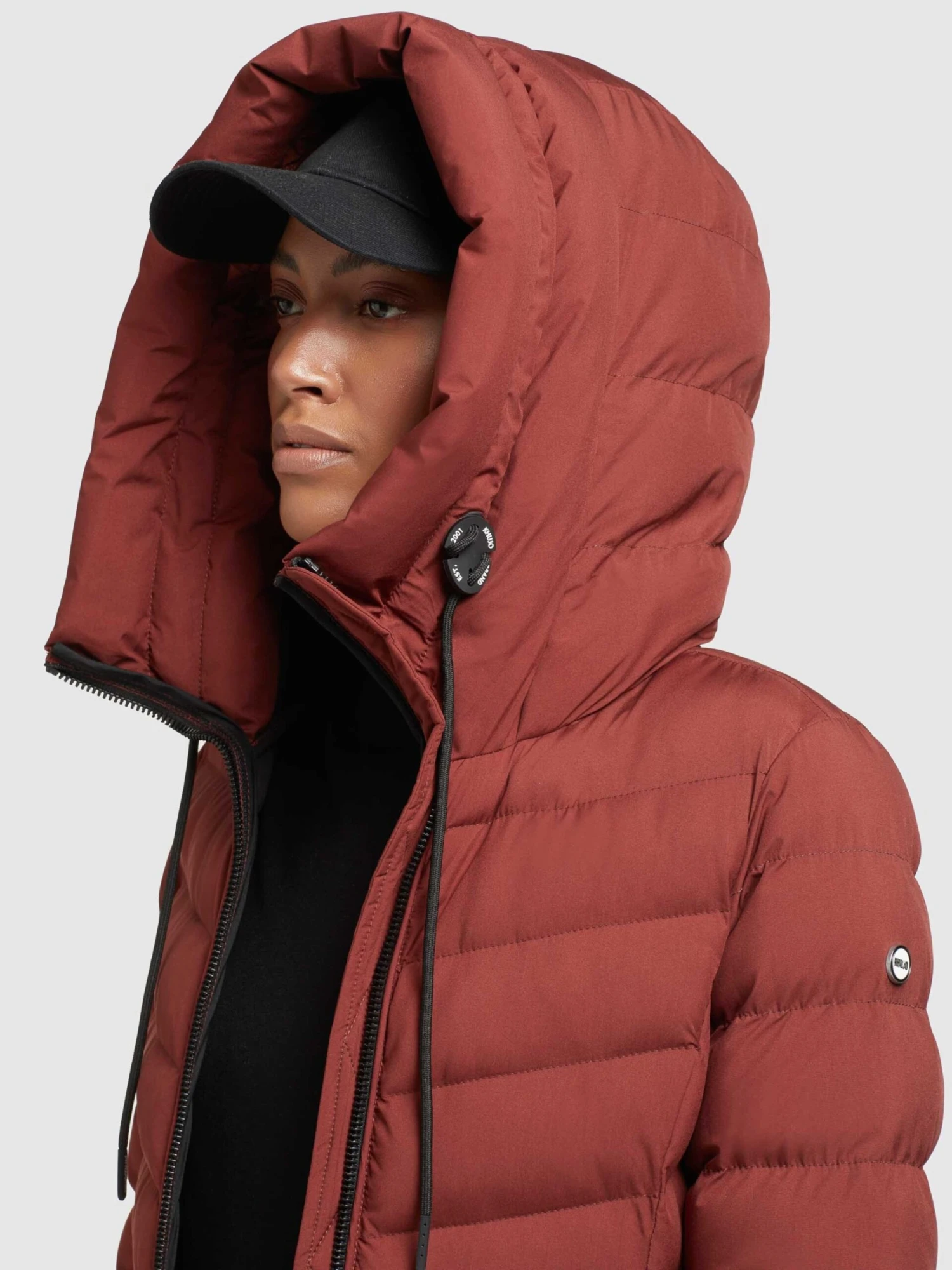 Khujo Manteaux Dhiver Manteau D’hiver Ingram Femme Rouge Rouille 7 Khujo Manteaux Dhiver Manteau D’hiver Ingram Femme Rouge Rouille - Image 7