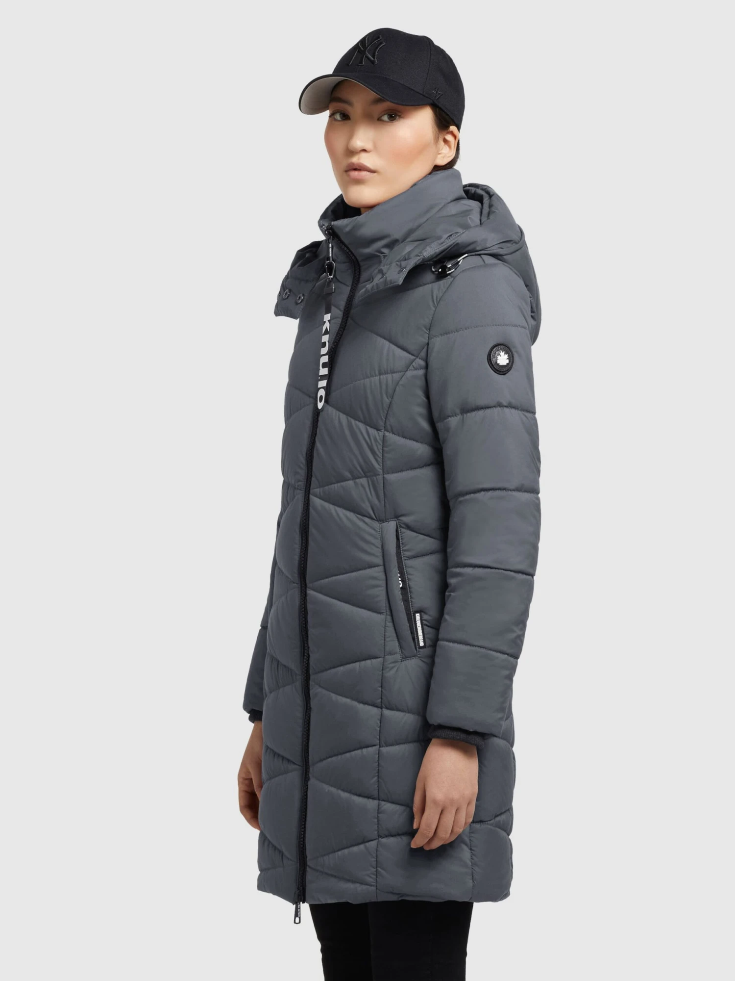 Khujo Manteaux De Mi-saison Manteau Mi-saison Fitt Light Femme Gris Foncé 5 Khujo Manteaux De Mi-saison Manteau Mi-saison Fitt Light Femme Gris Foncé - Image 5