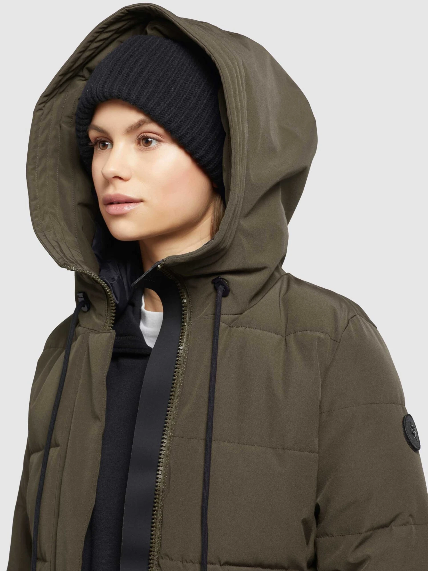 Khujo Manteaux Dhiver Manteau D’hiver Rugg Femme Olive 7 Khujo Manteaux Dhiver Manteau D’hiver Rugg Femme Olive - Image 7