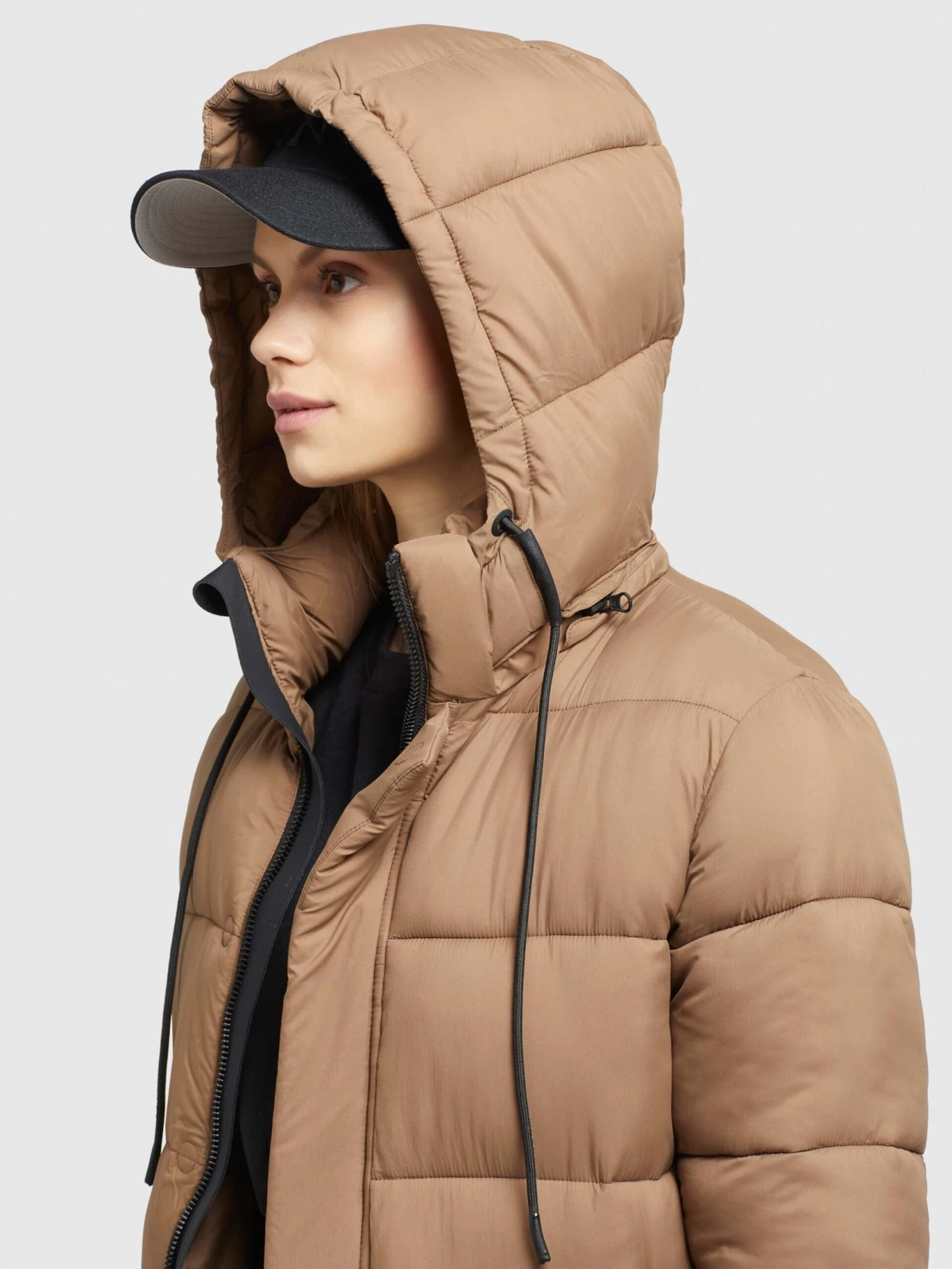 Khujo Manteaux Dhiver Manteau D’hiver Julina Femme Noisette 7 Khujo Manteaux Dhiver Manteau D’hiver Julina Femme Noisette - Image 7