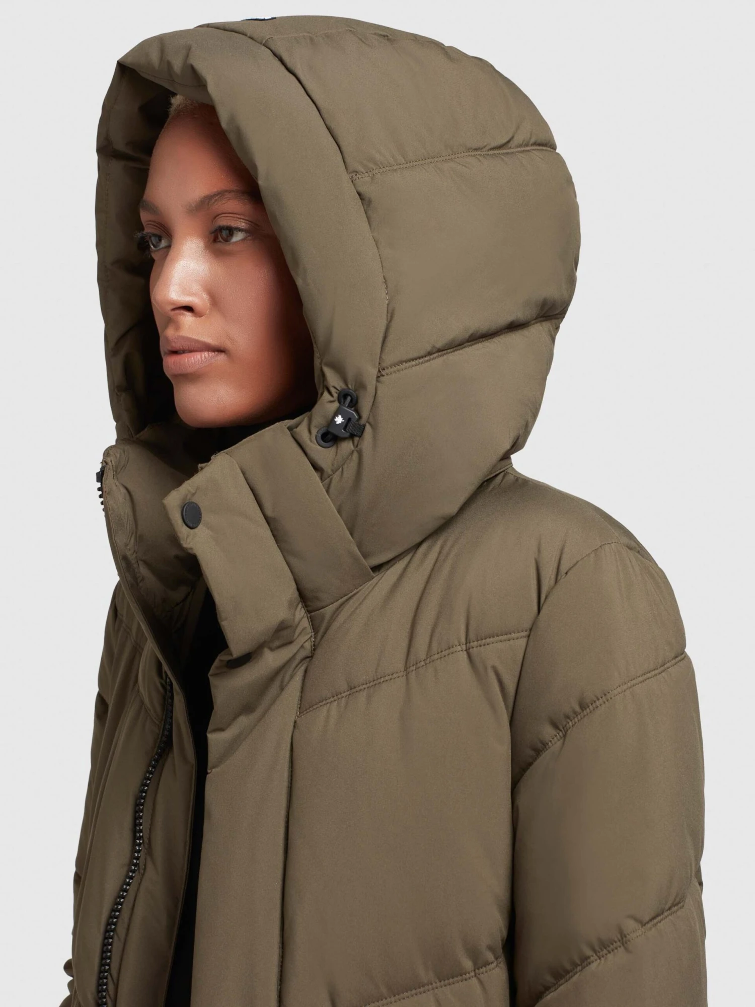 Khujo Manteaux Dhiver Manteau D’hiver Torino2 Femme Kaki 7 Khujo Manteaux Dhiver Manteau D’hiver Torino2 Femme Kaki - Image 7