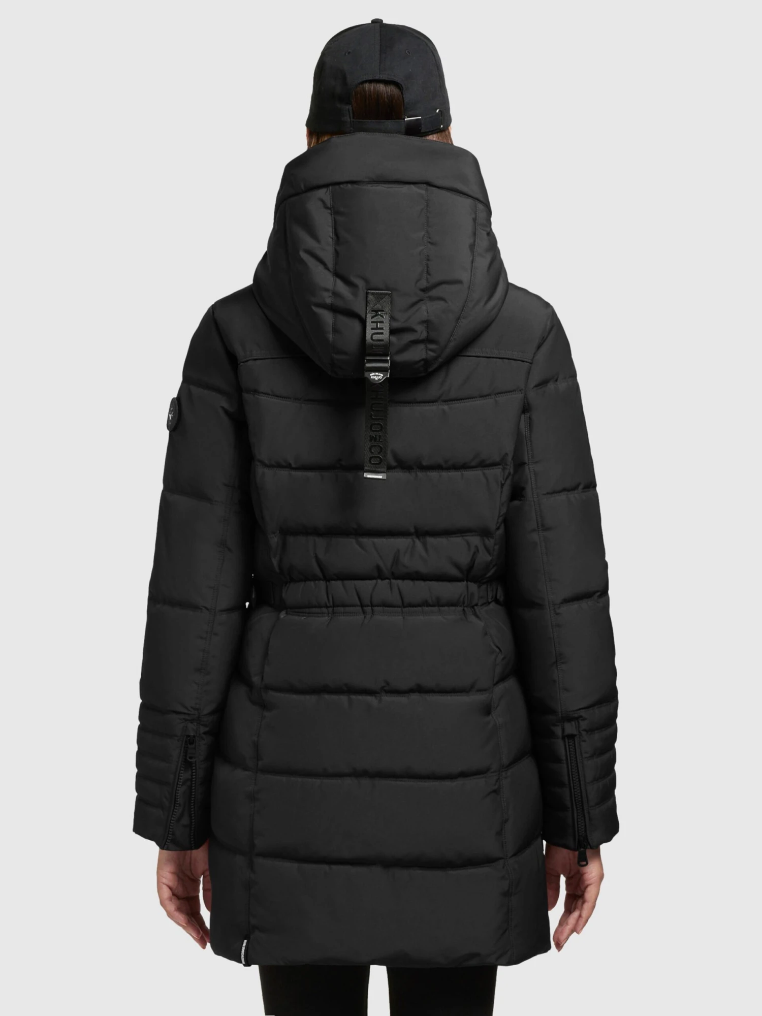 Khujo Manteaux Courts Manteau Mi-saison Amaray Femme Noir 4 Khujo Manteaux Courts Manteau Mi-saison Amaray Femme Noir - Image 4