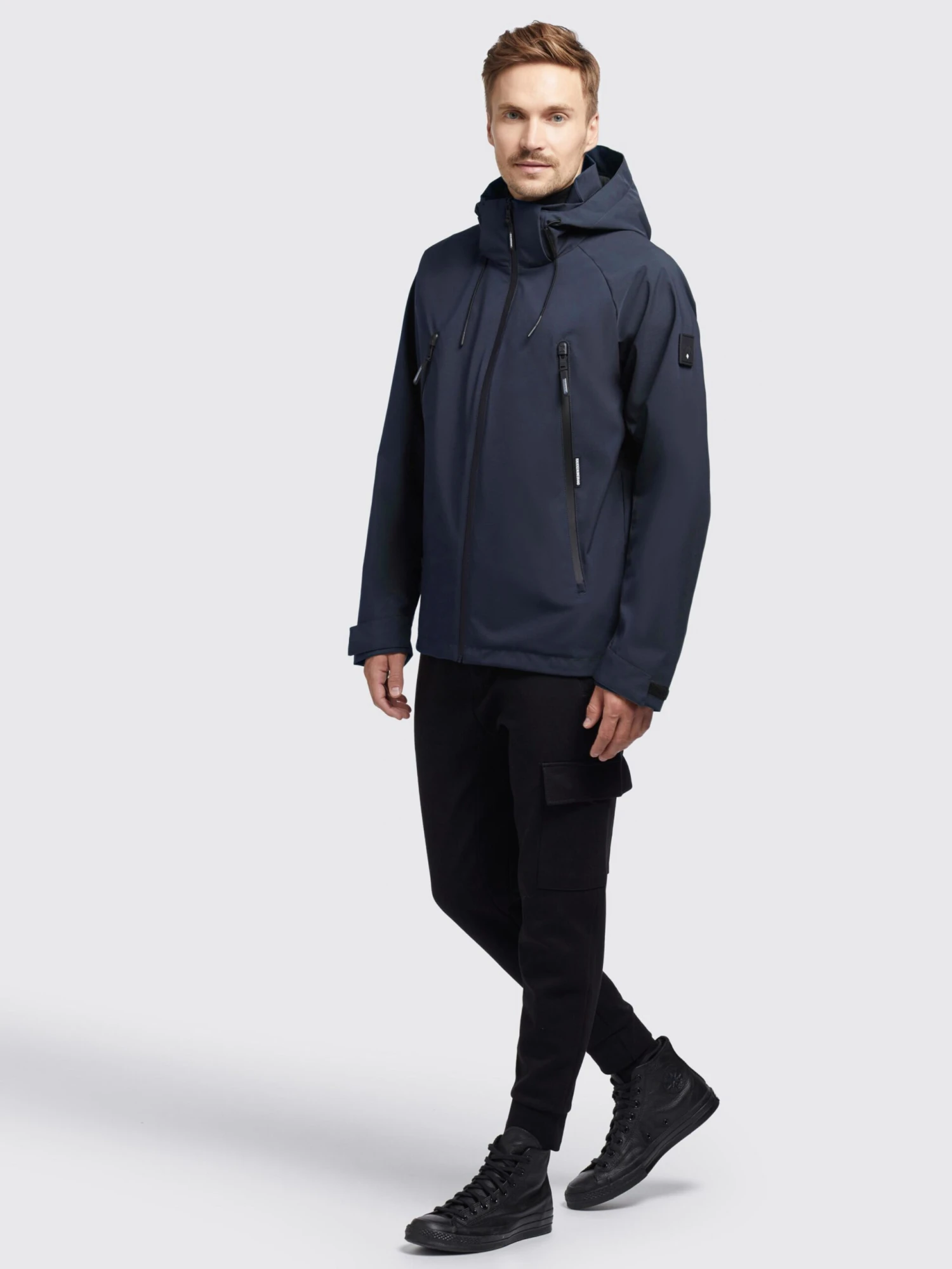 Khujo Vestes De Mi-saison Veste Mi-saison Adam Homme Bleu Marine 3 Khujo Vestes De Mi-saison Veste Mi-saison Adam Homme Bleu Marine - Image 3