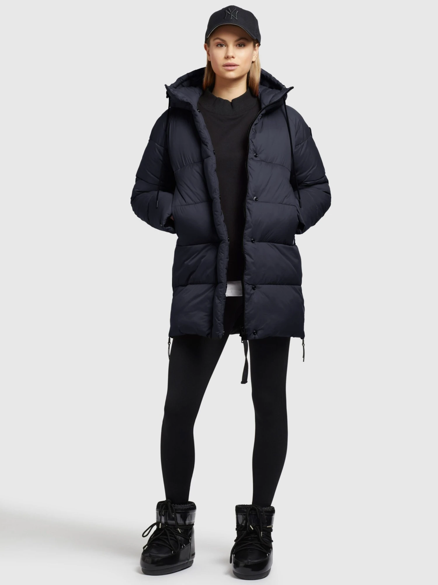 Khujo Vestes Dhiver Veste D’hiver FRANEE Femme Bleu Foncé 3 Khujo Vestes Dhiver Veste D’hiver FRANEE Femme Bleu Foncé - Image 3