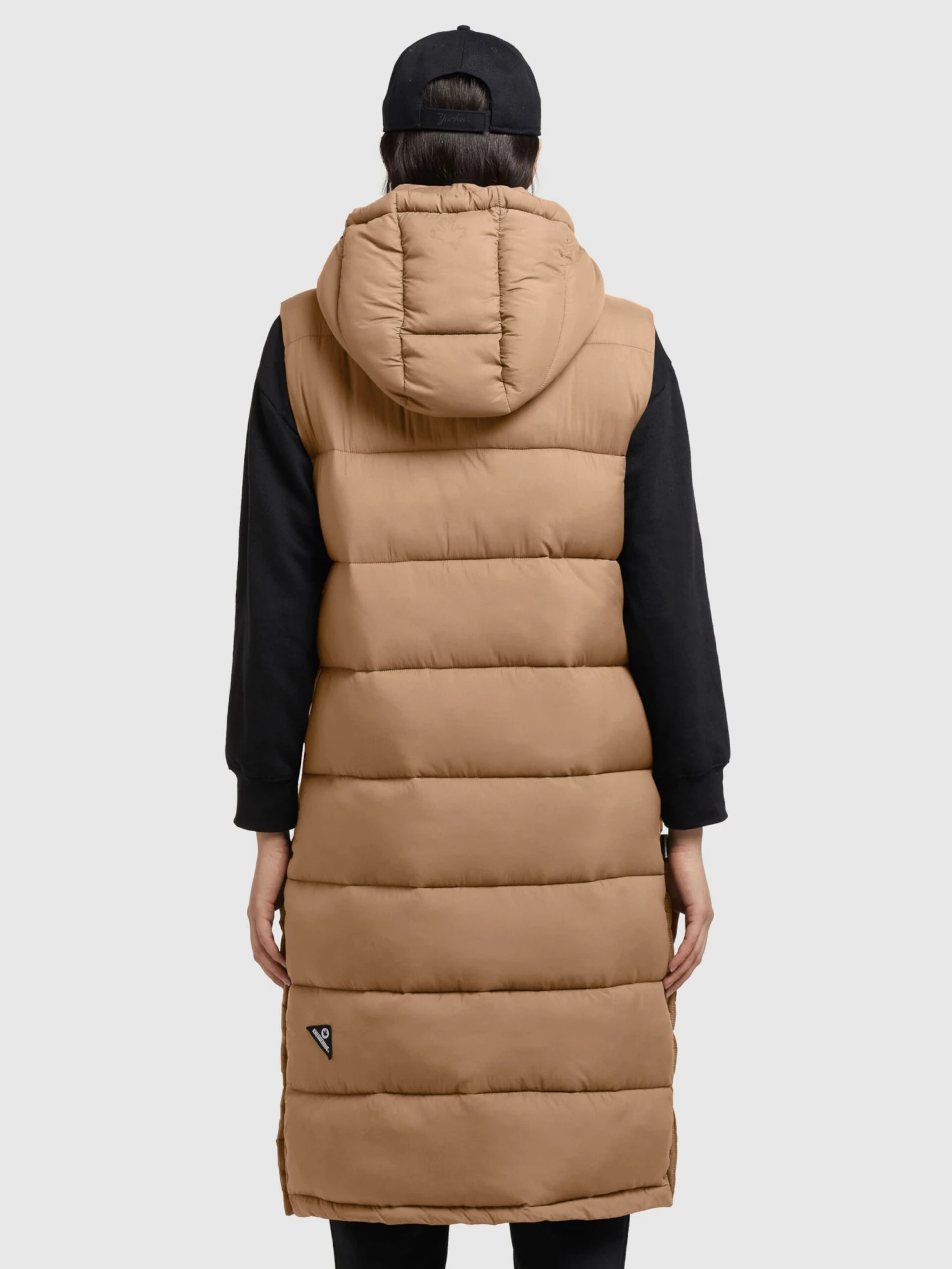 Khujo Vestes Sans Manches Gilet Tourin Femme Noisette 4 Khujo Vestes Sans Manches Gilet Tourin Femme Noisette - Image 4